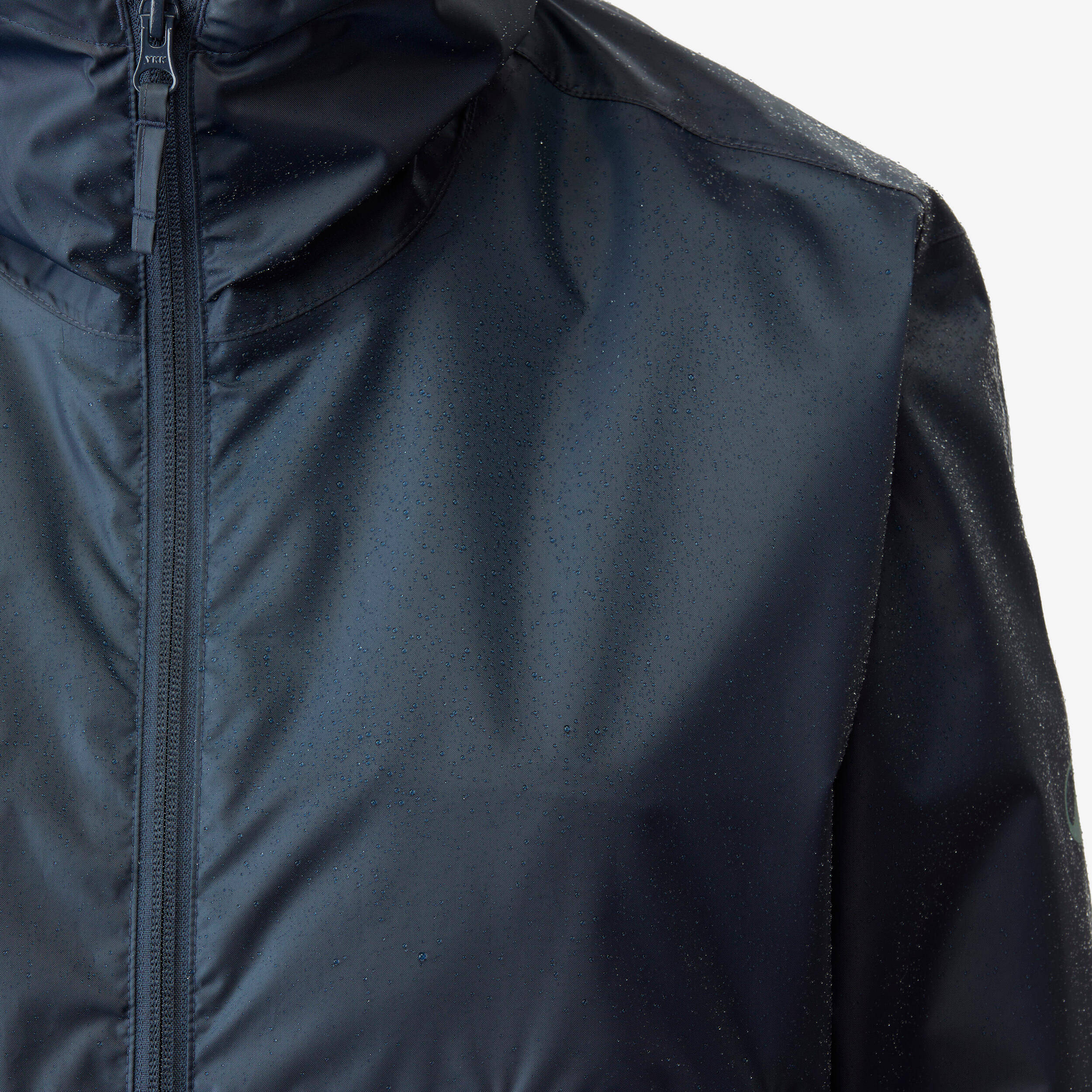 Men’s windproof and waterproof hiking jacket, Raincut Full Zip - Blue -  3