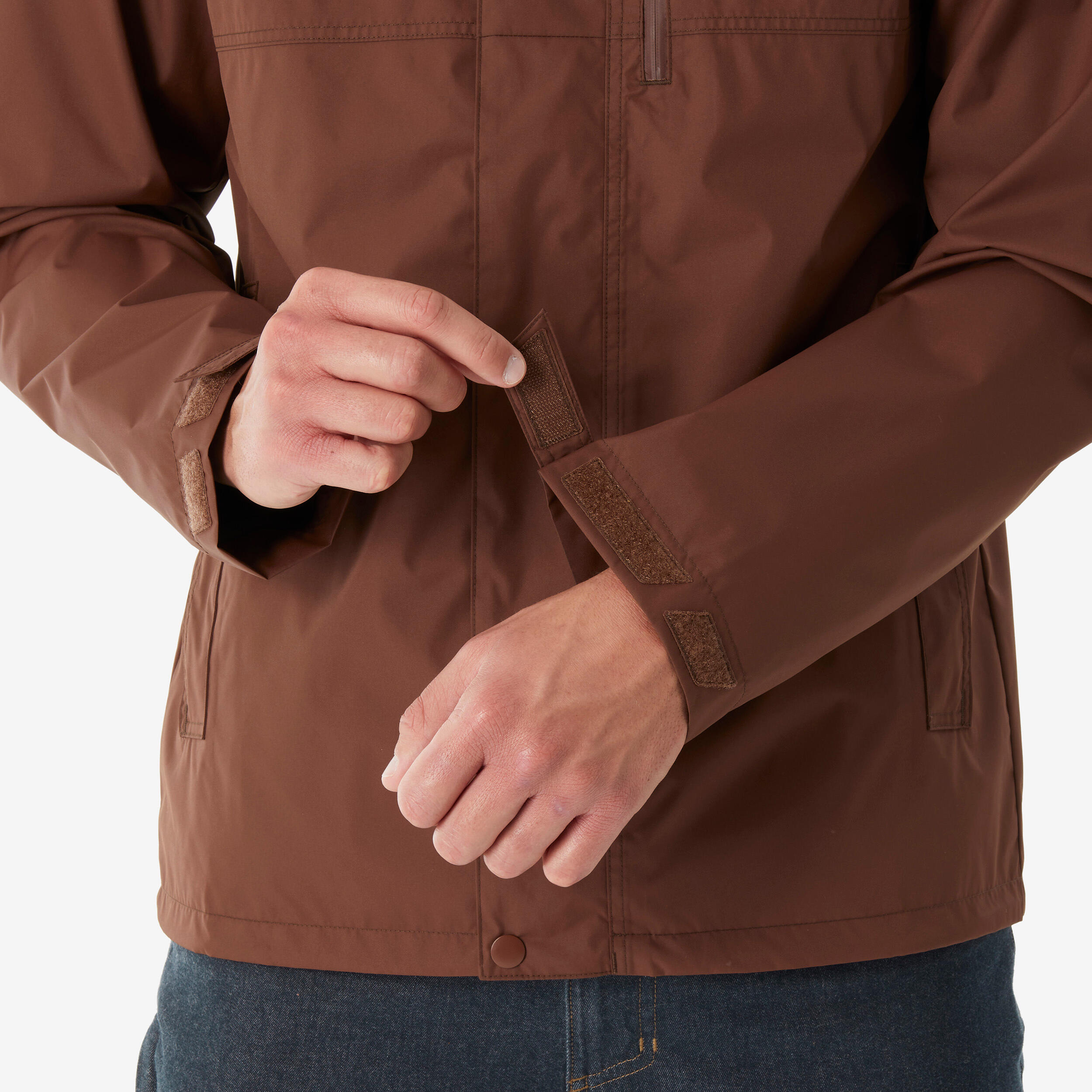 Manteau de randonnée imperméable homme, NH 500 5/11