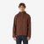 Veste de randonnée imperméable homme, NH500 marron