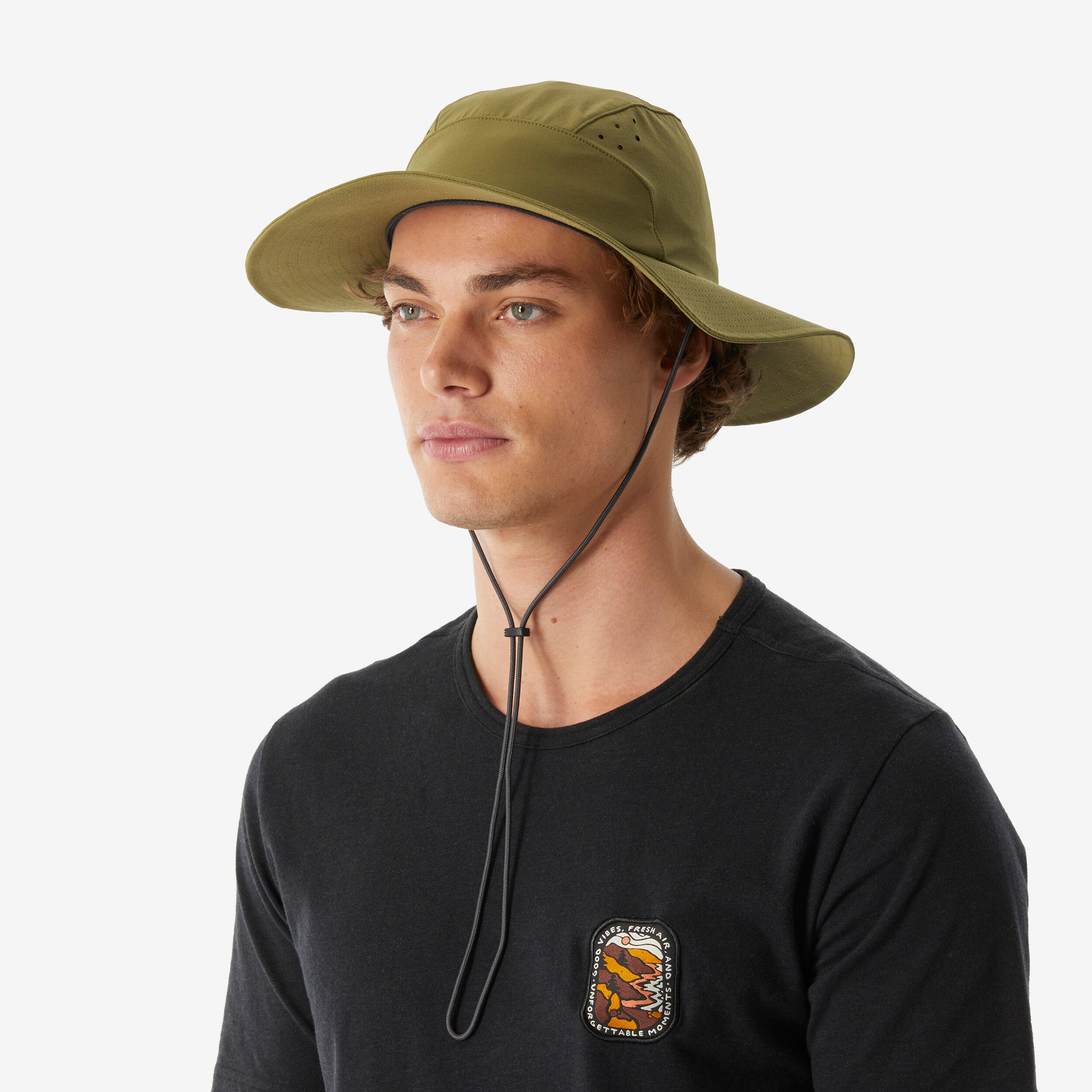 Chapeau de randonnée homme, Hike 500 2/3