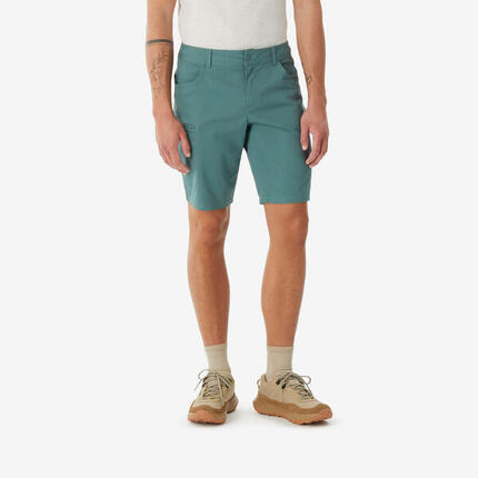Short de randonnée homme, NH500 Regular vert