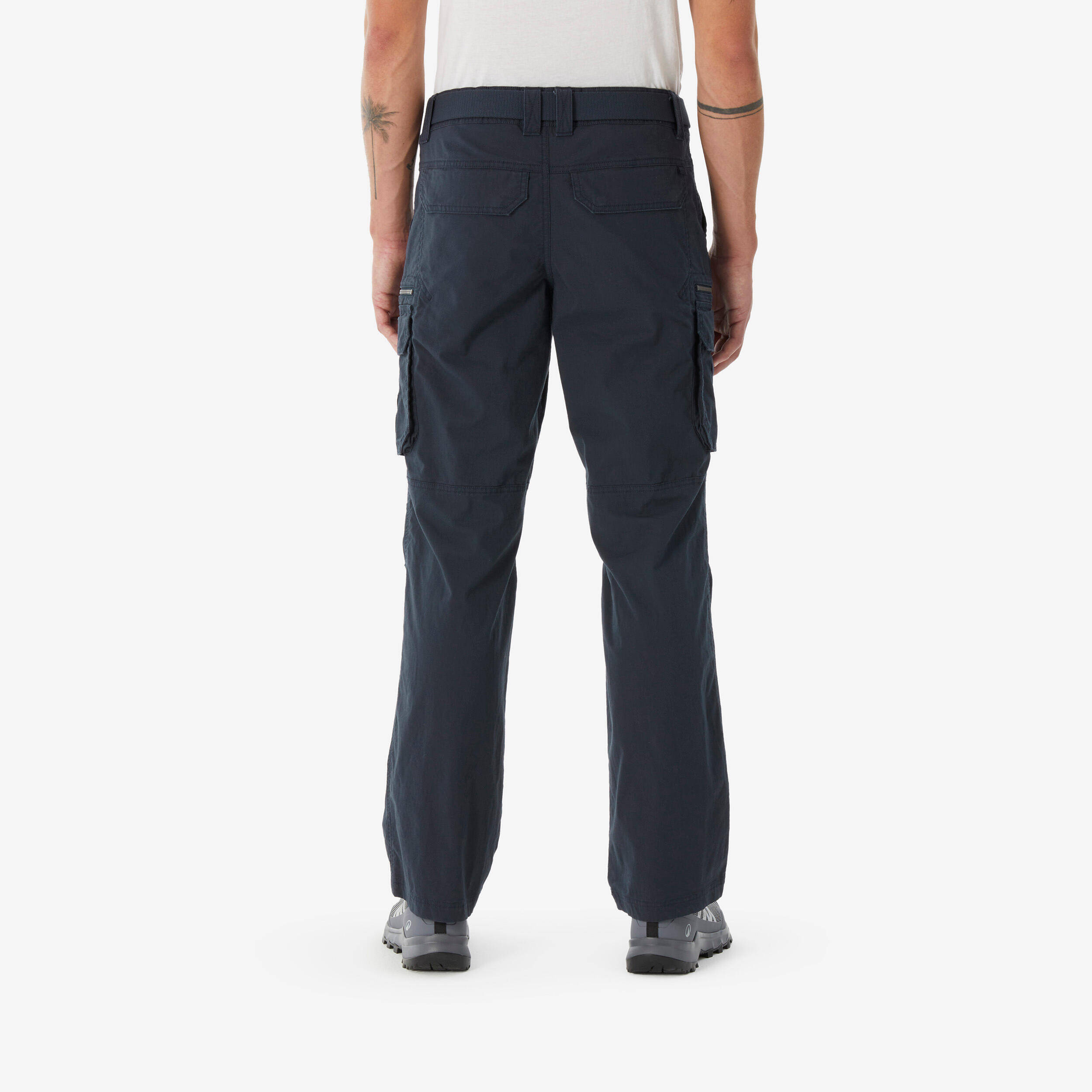 Men's Hiking Pants NH500 - Blue -  3