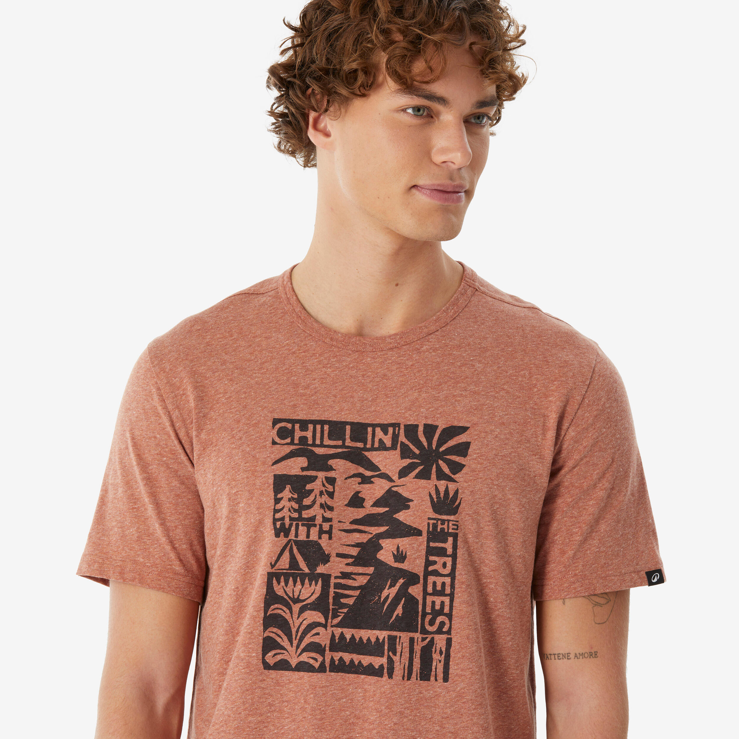 T-shirt de Caminhada NH100 Homem 6/6