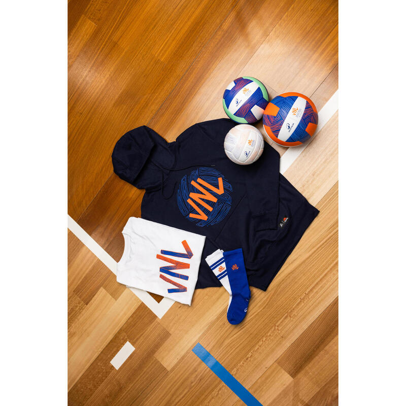 Yetişkin Voleybol Sweatshirt - Siyah/Turuncu