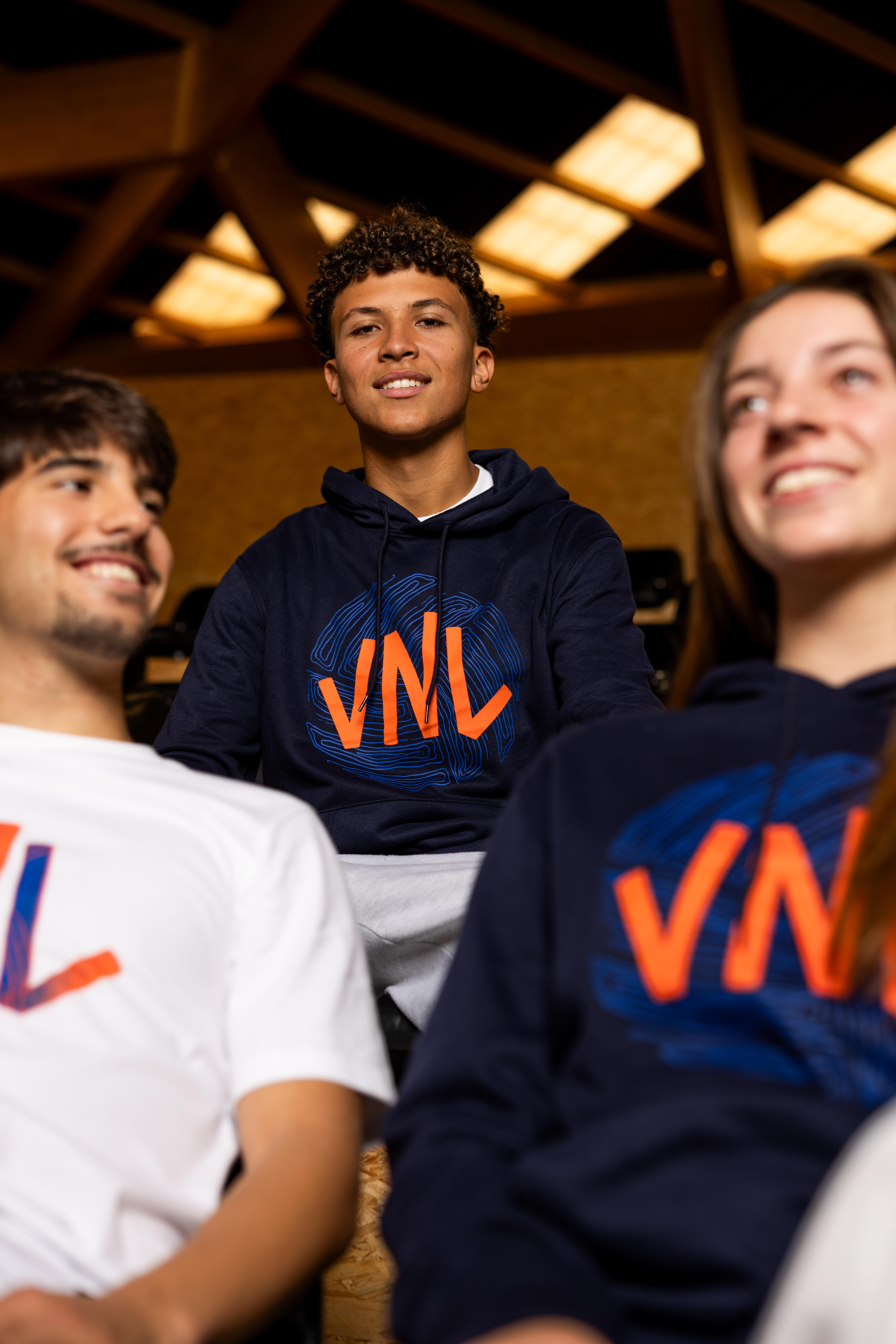 Men's/Women's Volleyball Hoodie Sweatshirt, Official VNL  - KIPSTA