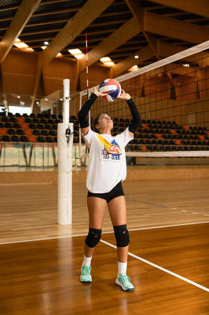 Футболка VB Training для волейболу чоловіча/жіноча біла