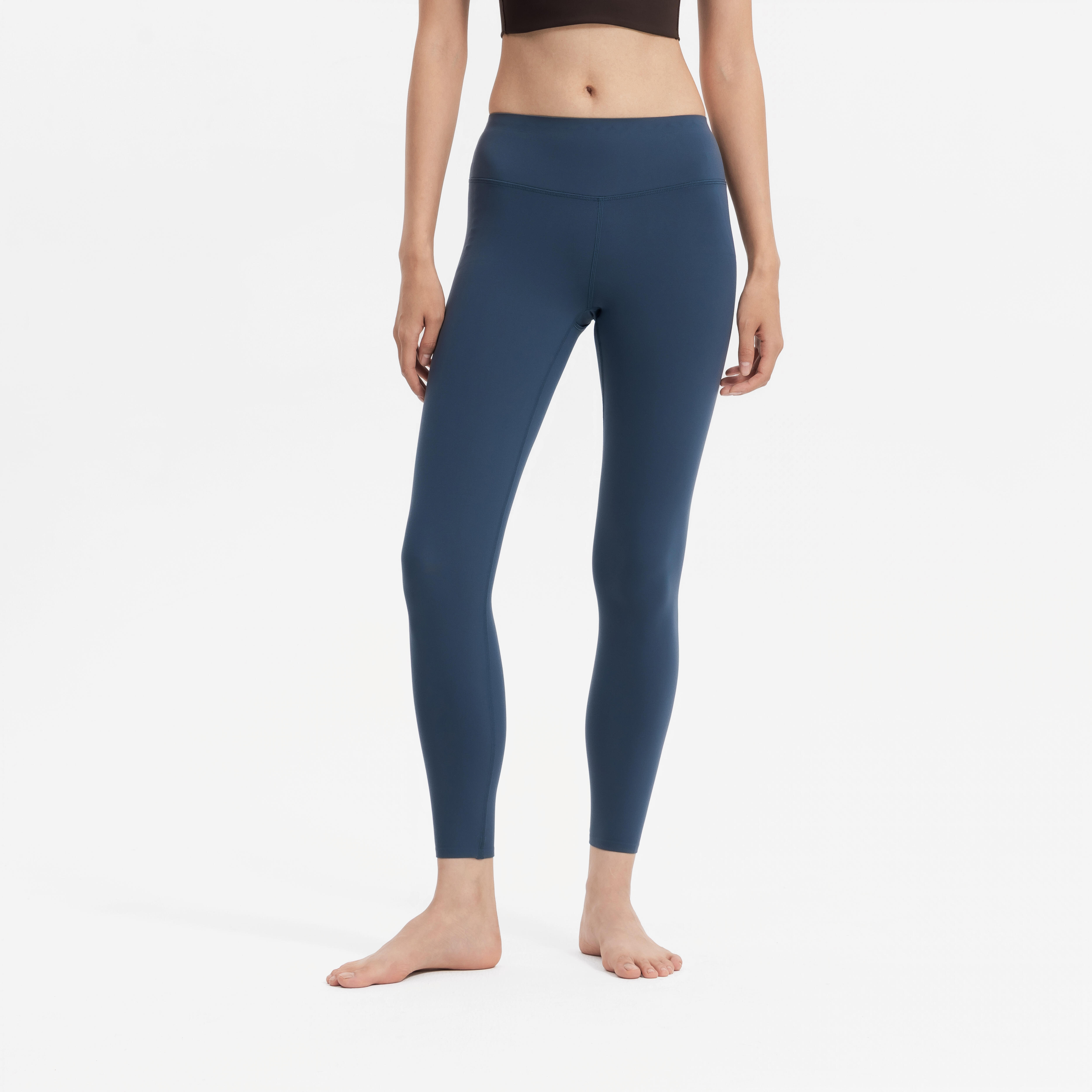 Women soft Yoga Legging 520, Hurricane Blue