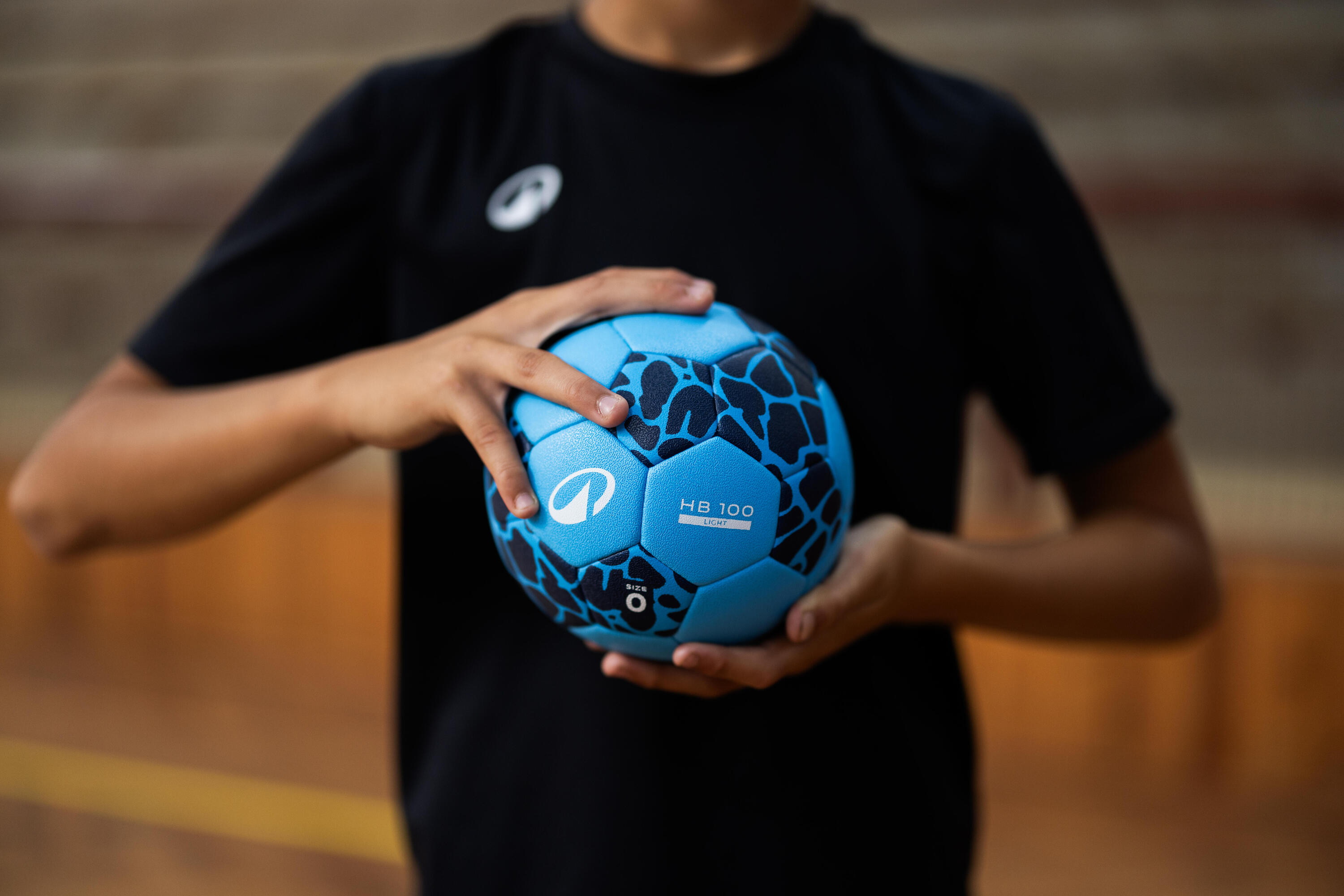Handbal HB 100 Light maat 0 blauw 11/11