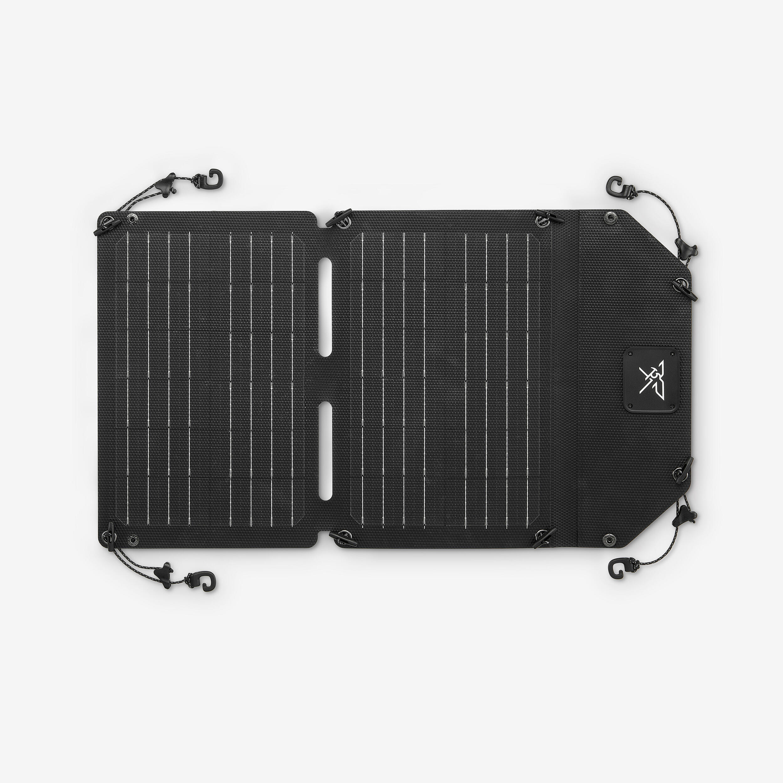 Lightweight and compact 15-watt solar panel for hiking