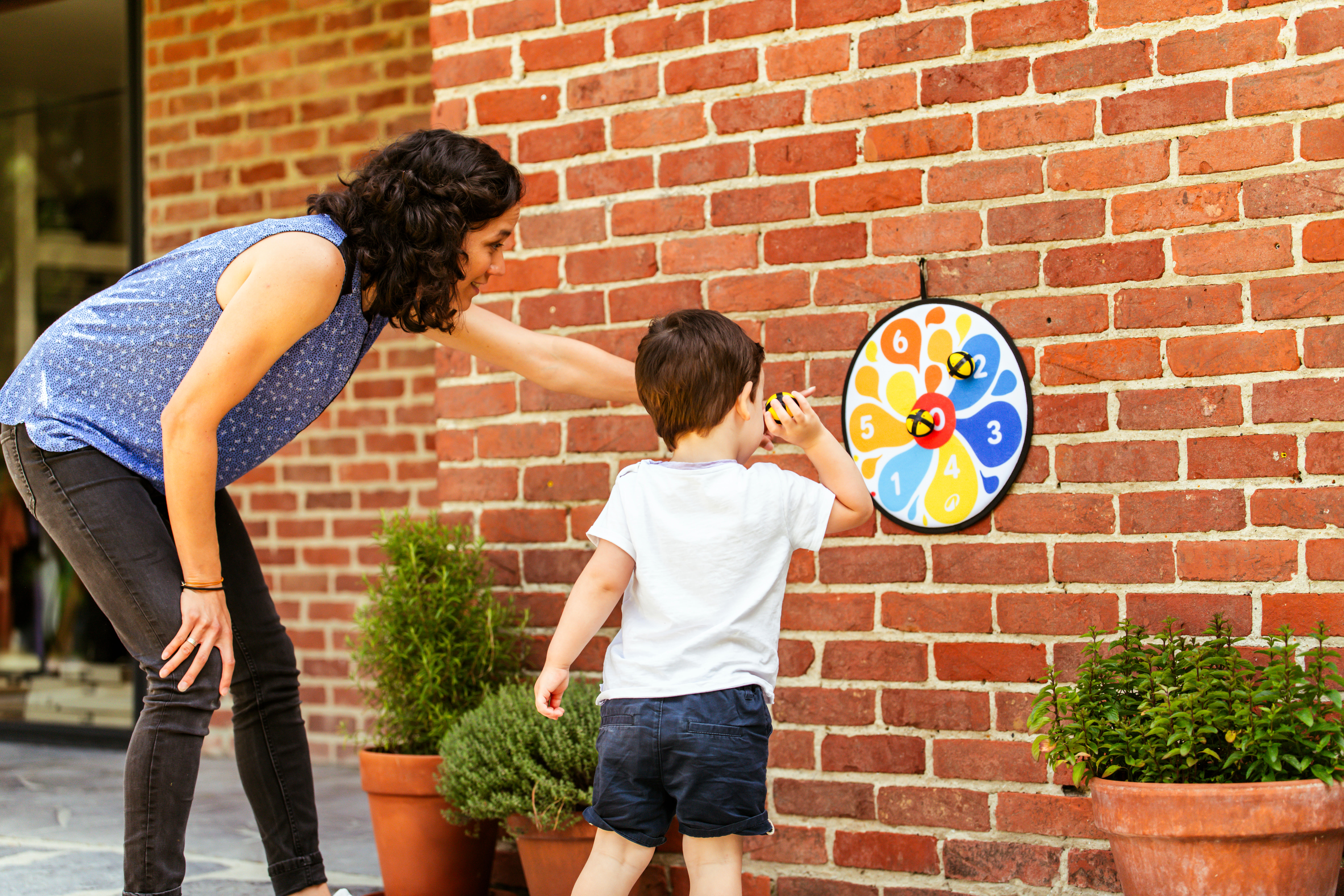 6 Hook and Loop Dartboard Balls - CANAVERAL