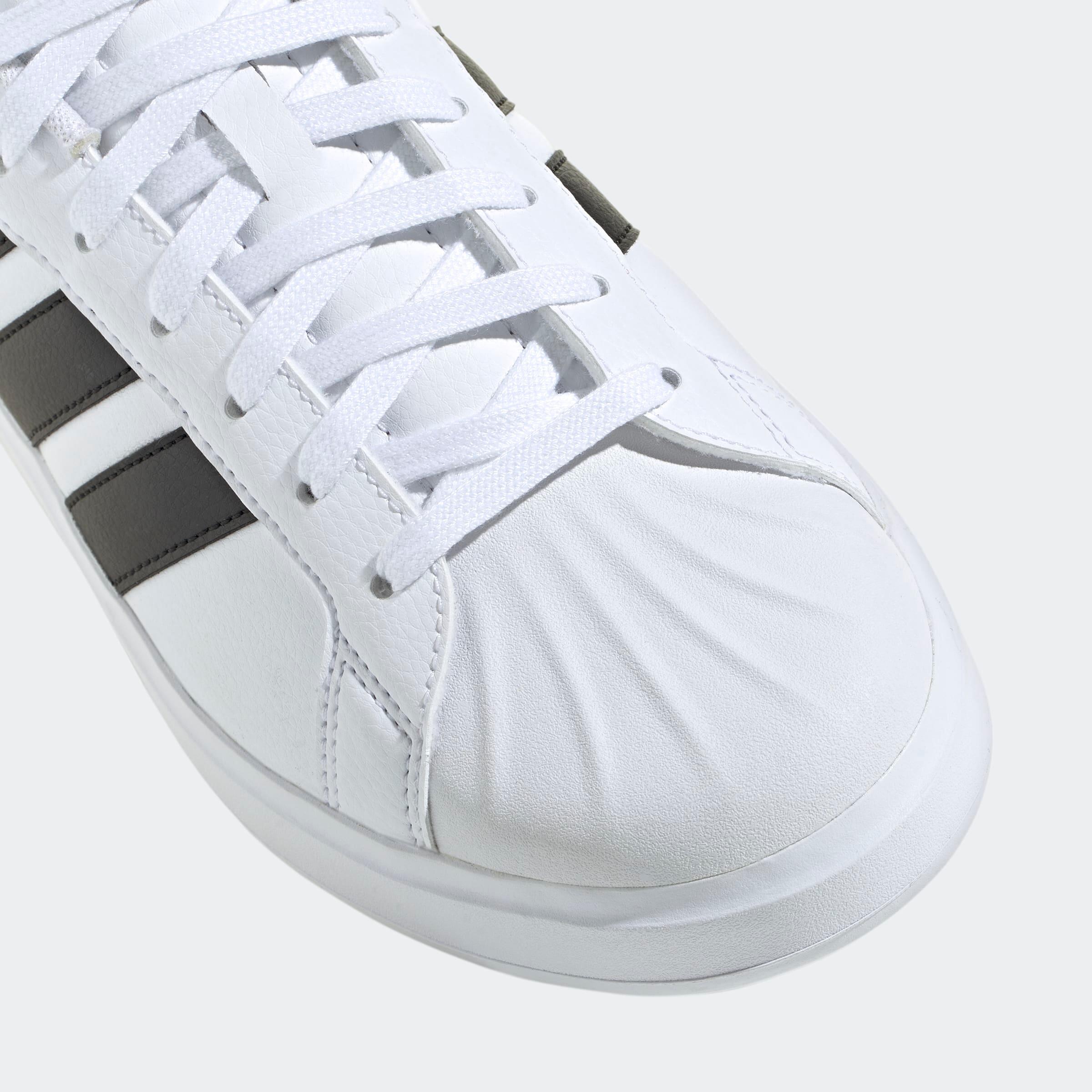 Baskets Adidas Streettalk homme, blanc 3/5