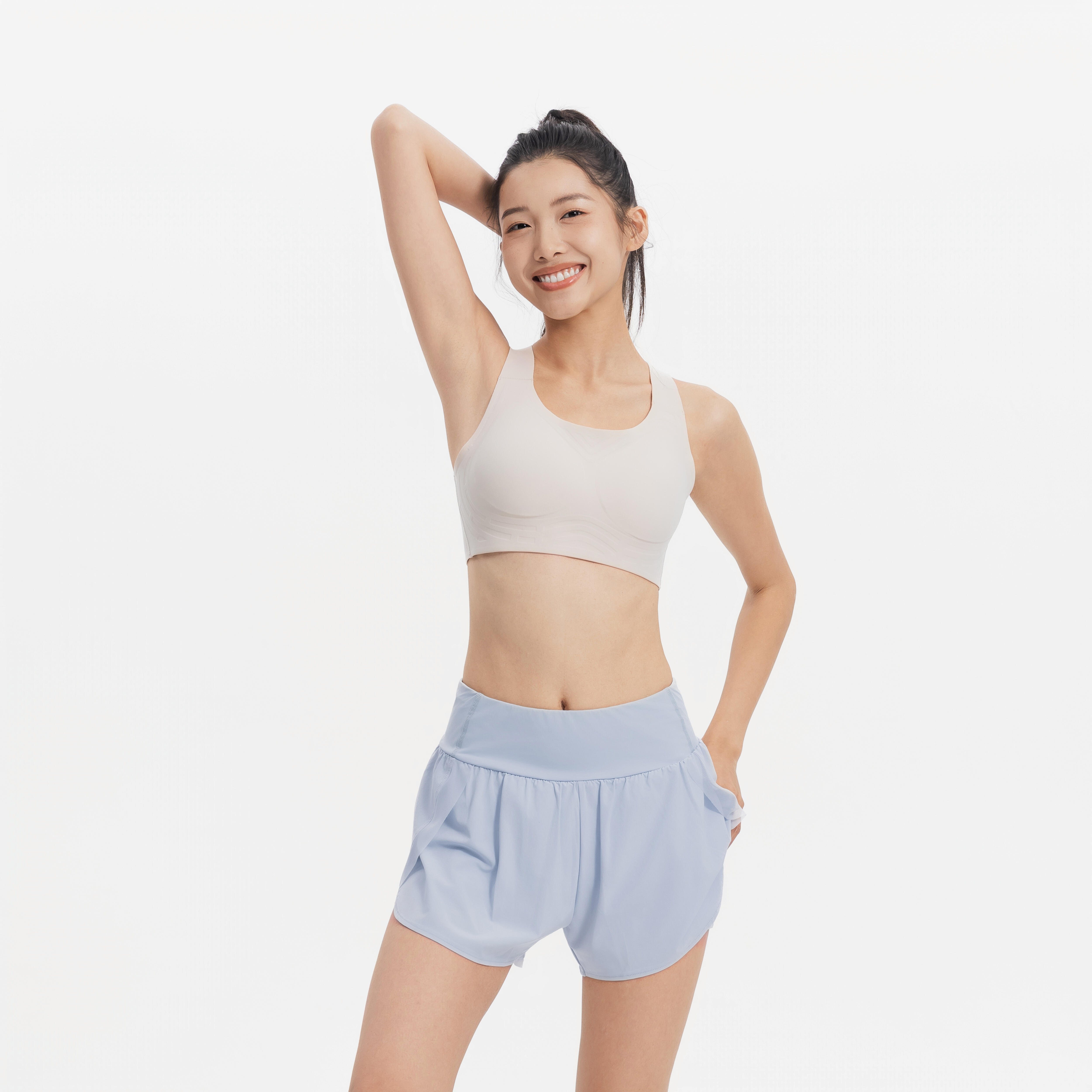 Women's 520 Medium Support Sports Bra - Linen