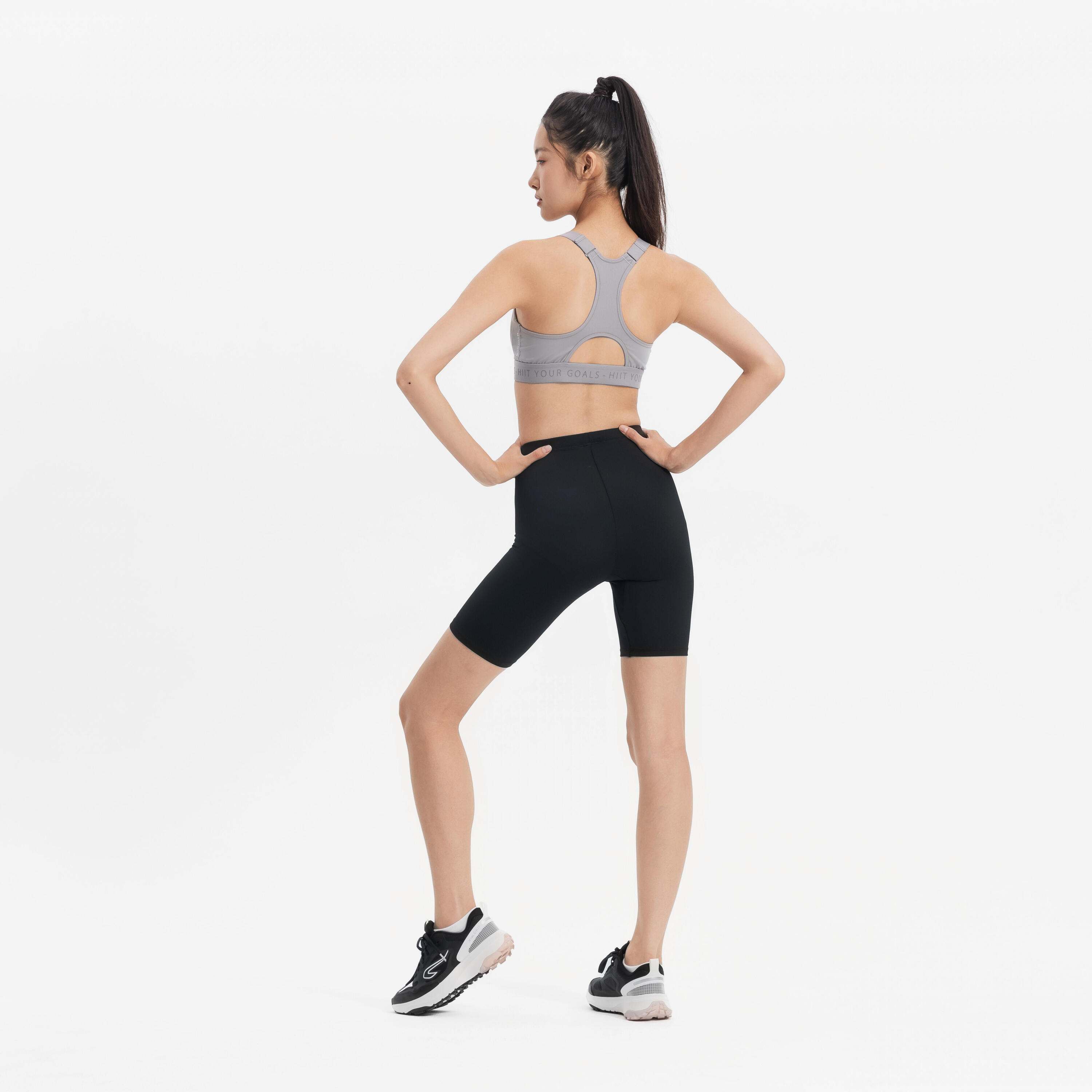 Women’s High-Support Zip-Up Sports Bra with Cups 5/7