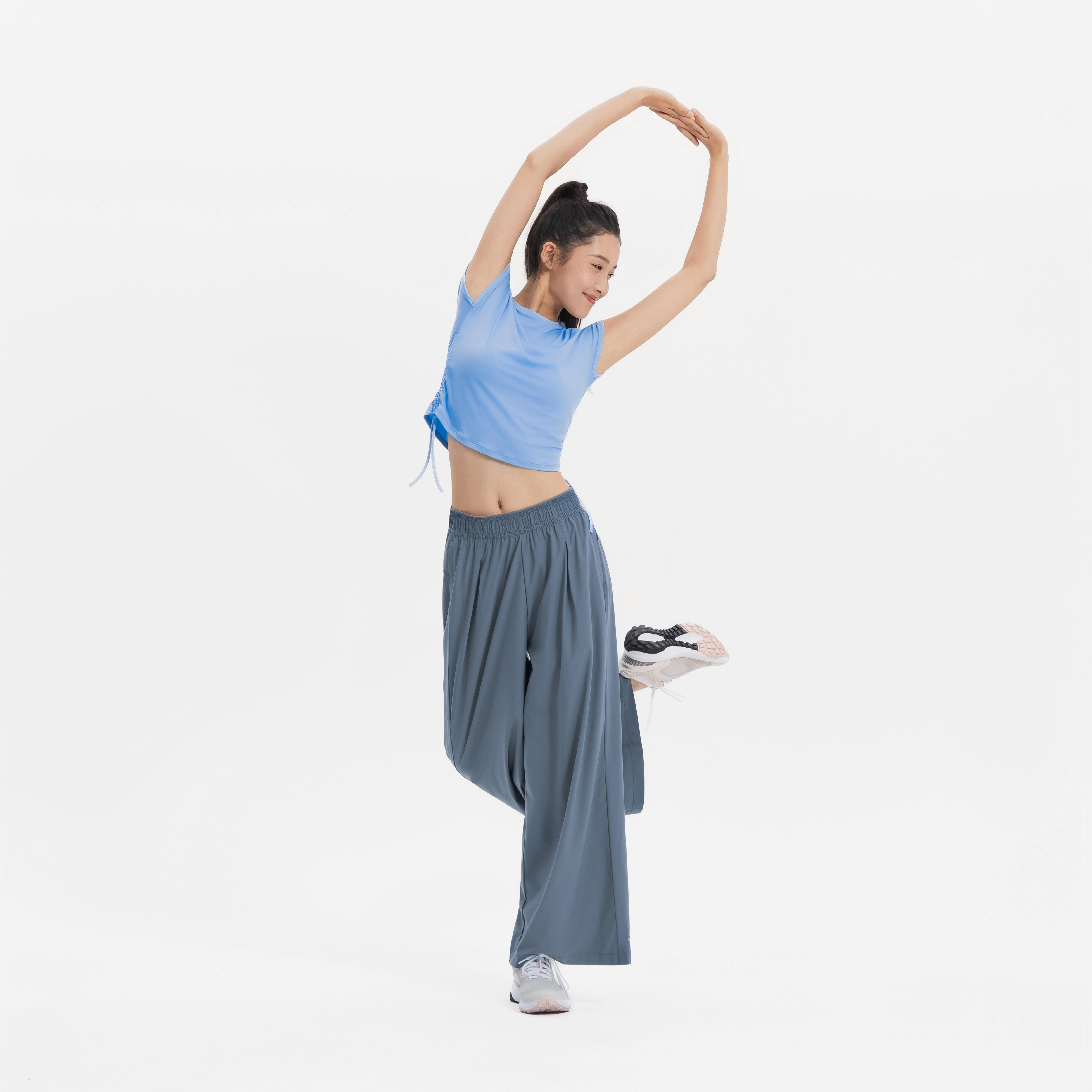 CN WIDE PANT 520-asphalt grey