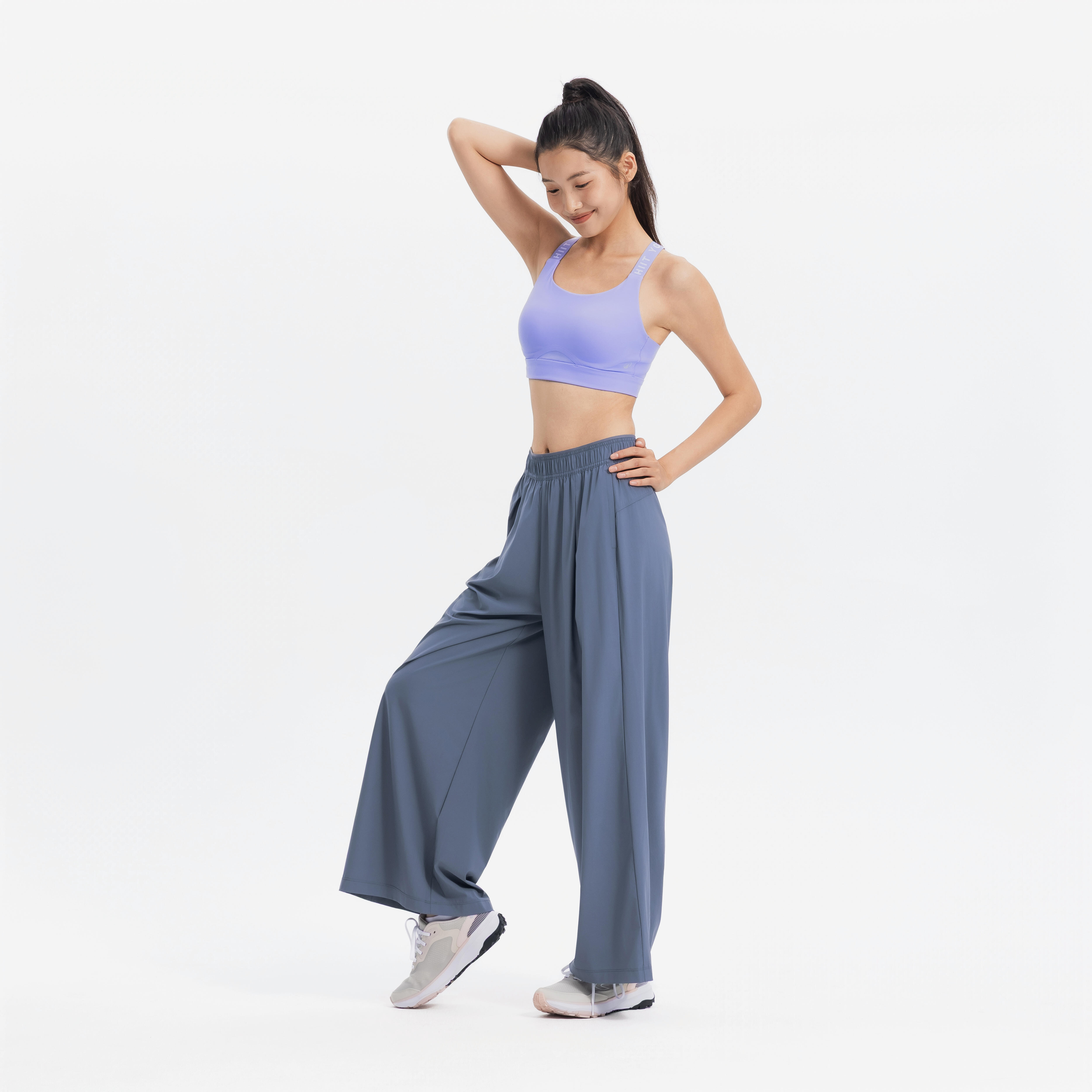 CN WIDE PANT 520-asphalt grey