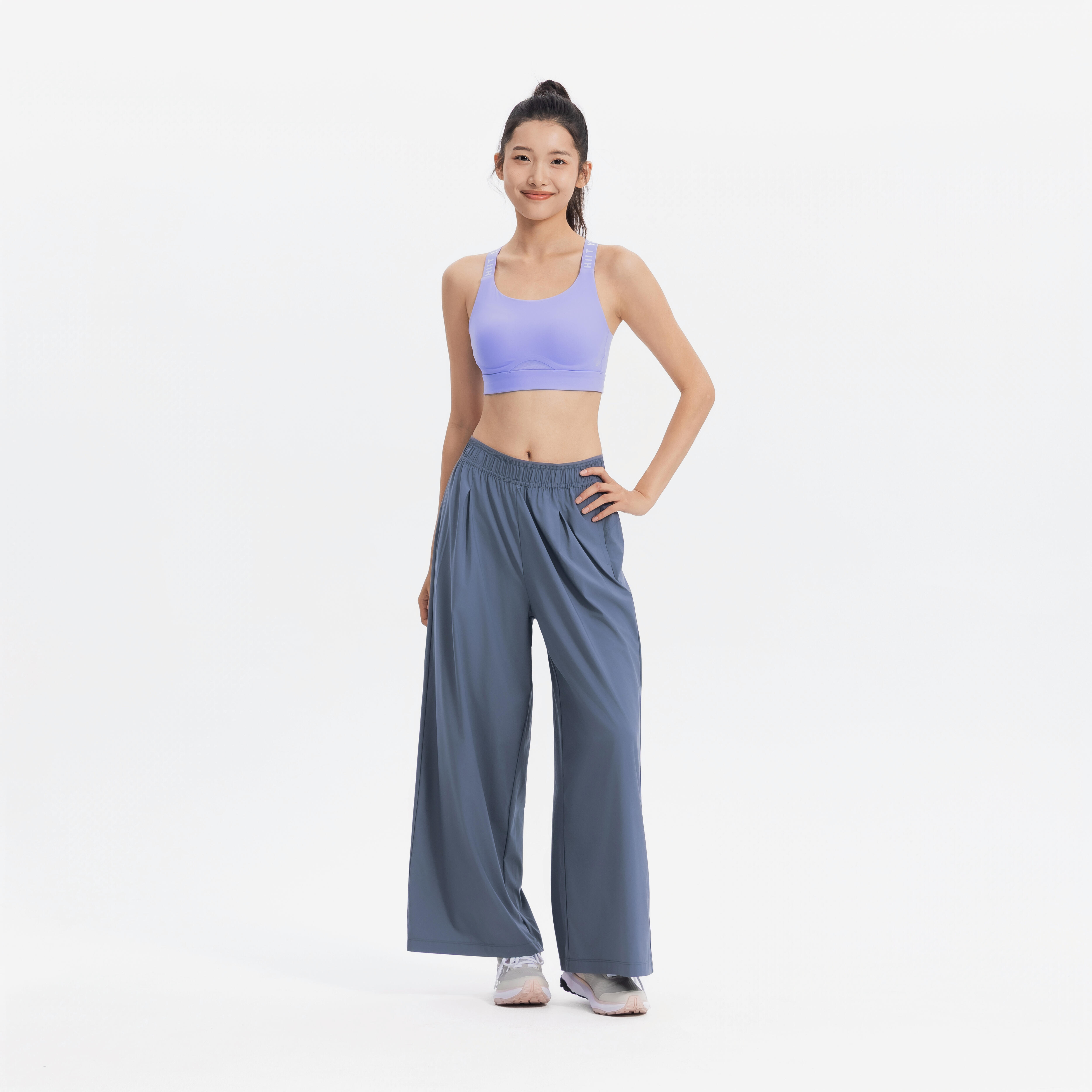 CN WIDE PANT 520-asphalt grey