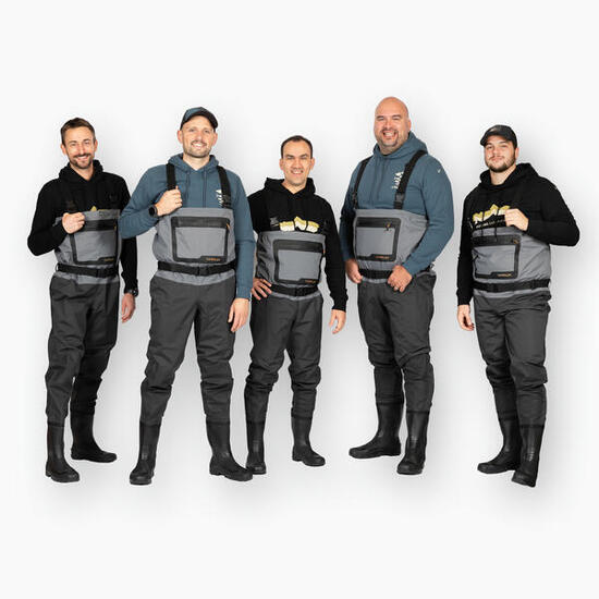 Waders de pêche respirants 500 BR Personnalisable