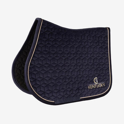 Sottosella equitazione KENTUCKY VELVET blu