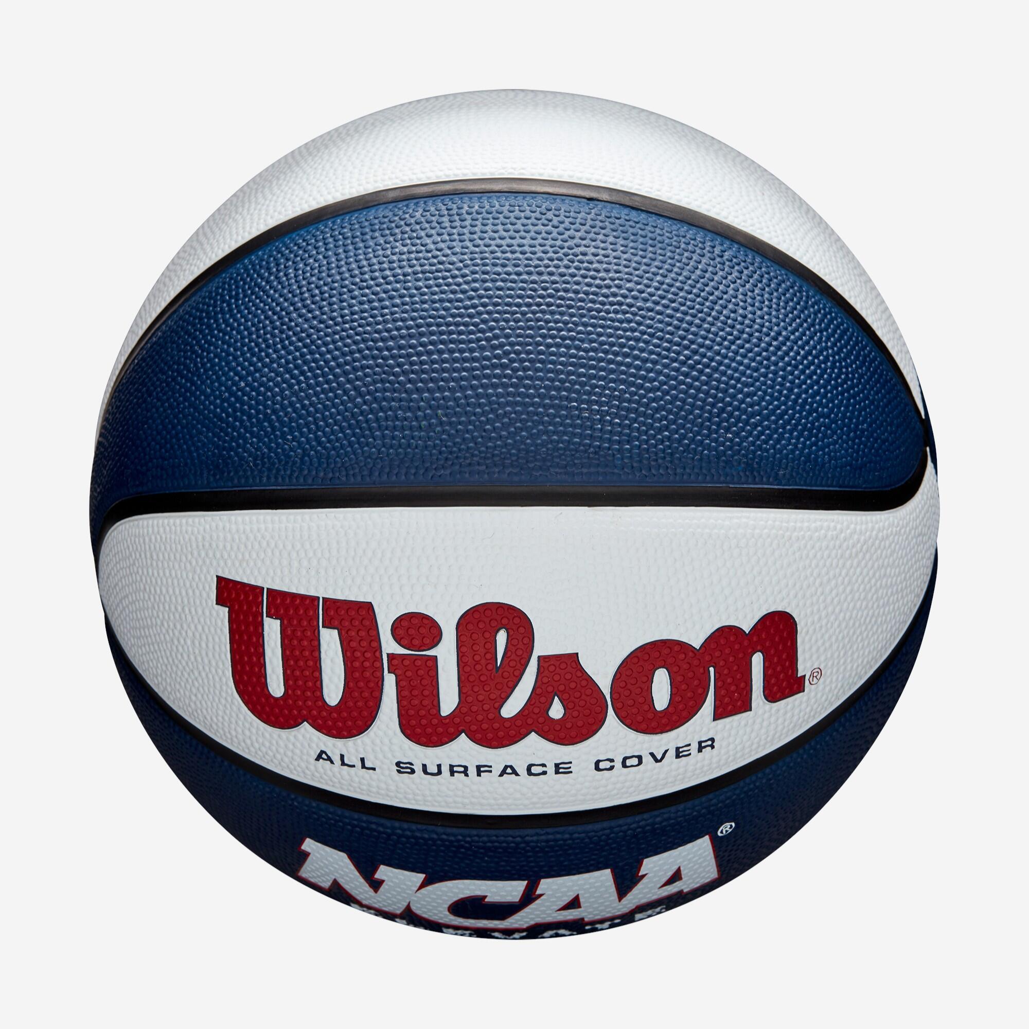 Pallone basket Wilson NCAA ELEVATE taglia 7 blu-bianco-rosso 2/6