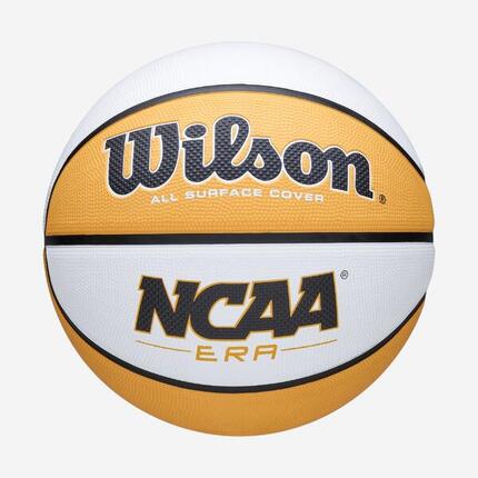Ballon de basketball taille 7 - WILSON NCAA Era orange et blanc