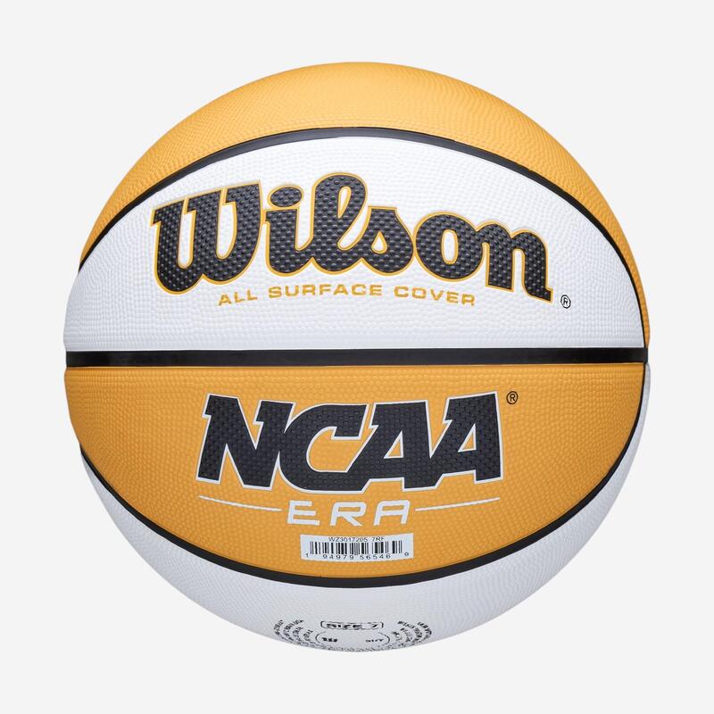 Minge de baschet mărimea 7 - WILSON NCAA Era portocaliu și alb