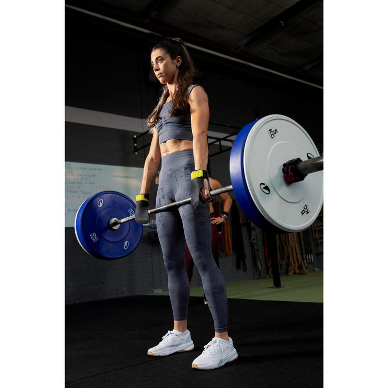 Női fitnesz crop top, varrásmentes 