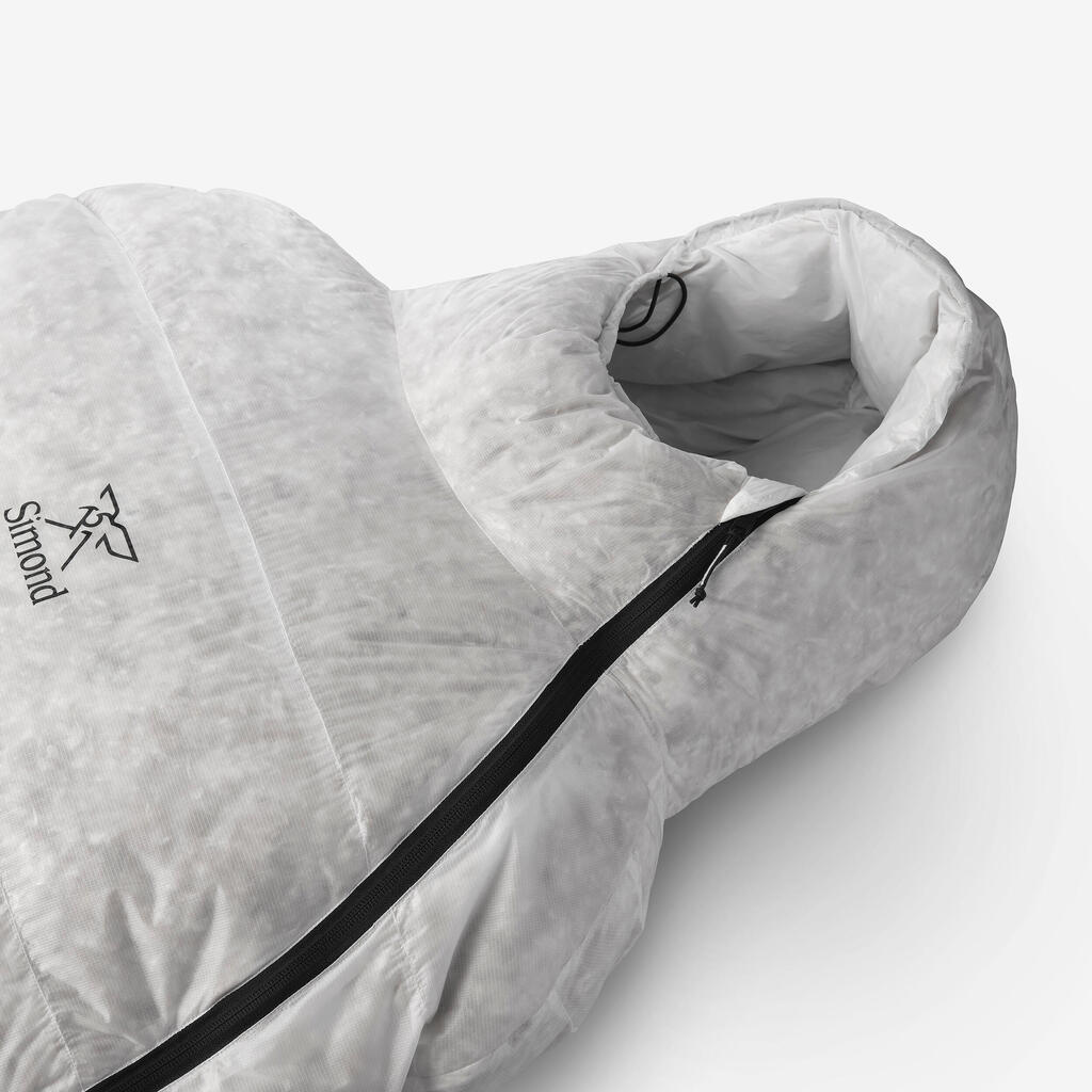 Daunenschlafsack leicht kompakt Trekking - MT900 0 C ungefrbt - Decathlon
