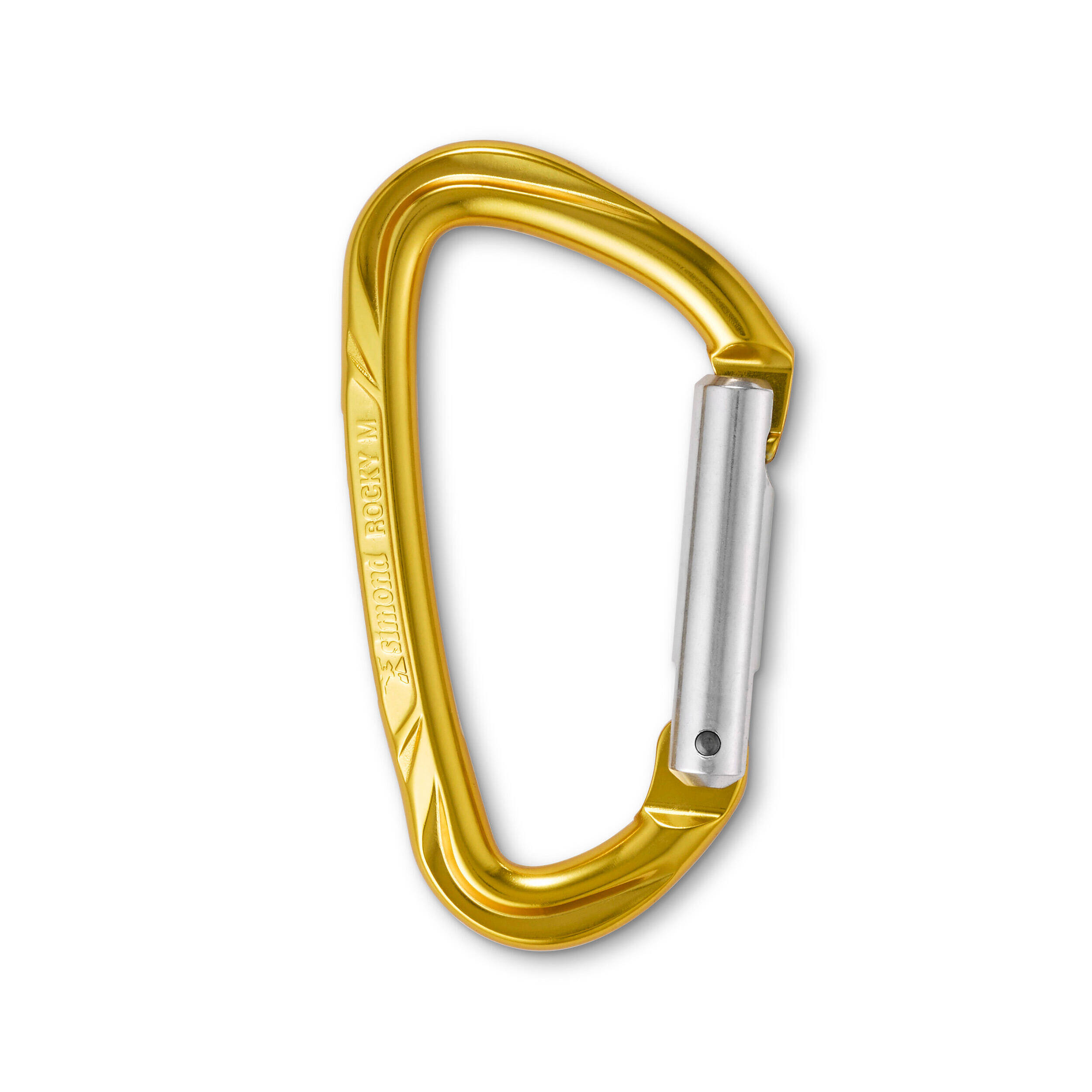 NON-LOCKING CARABINER ROCKY M YELLOW -  1