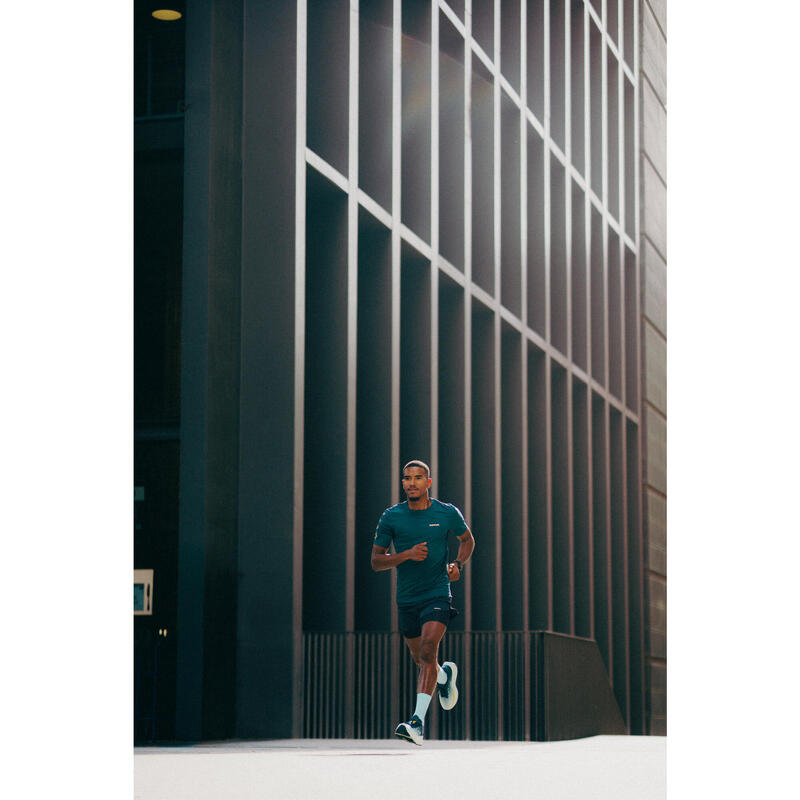 Tricou de alergare Kiprun Run 900 Light Albastru Bărbați