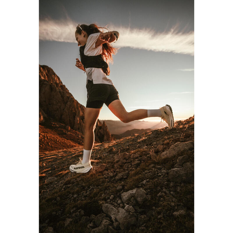 Vestă de hidratare 3L alergare competiții Kiprun 900 RACE Gri-Verde