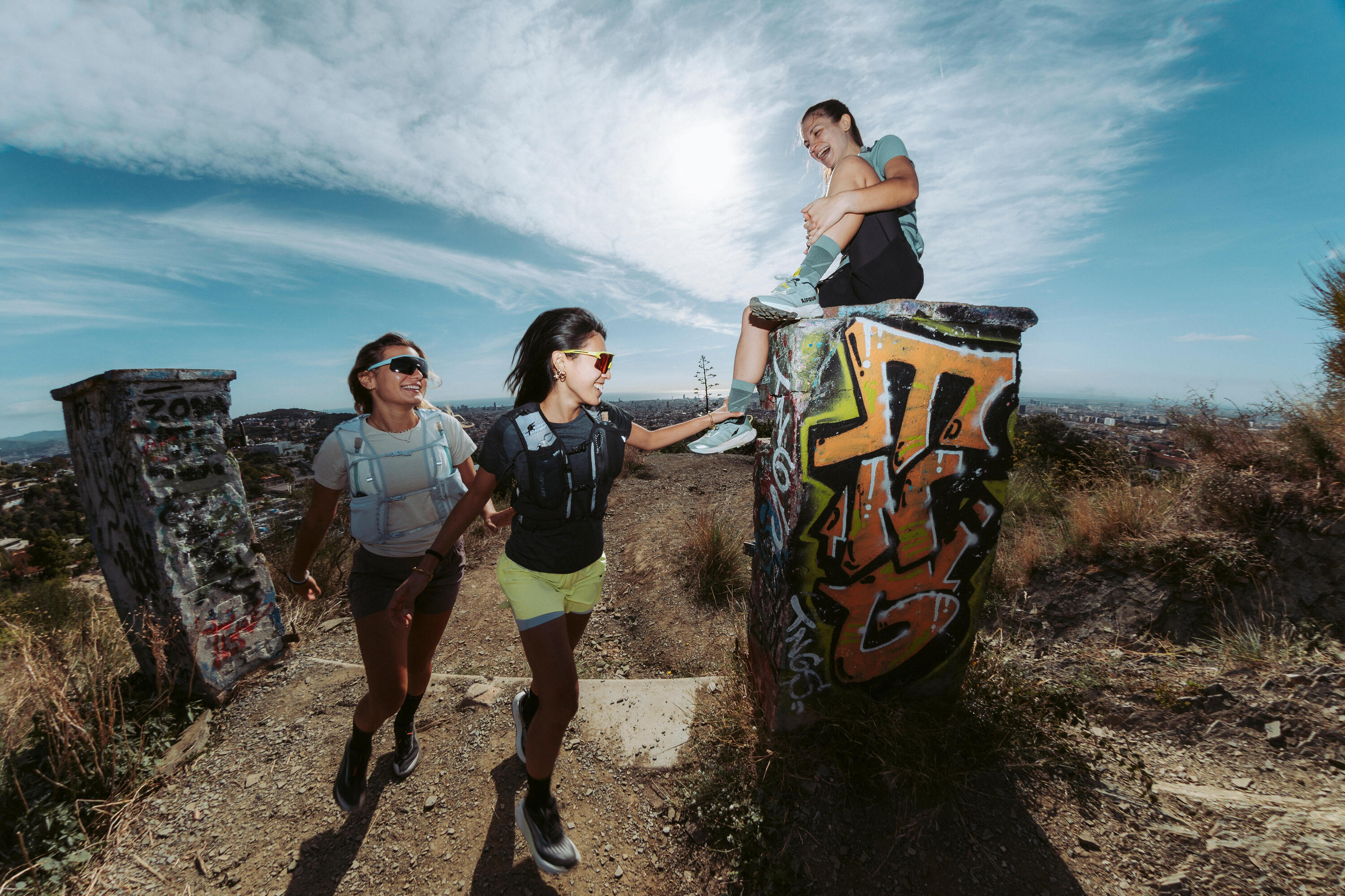 Short running & trail longue distance Femme, Kiprun Run 900 marron 17/17