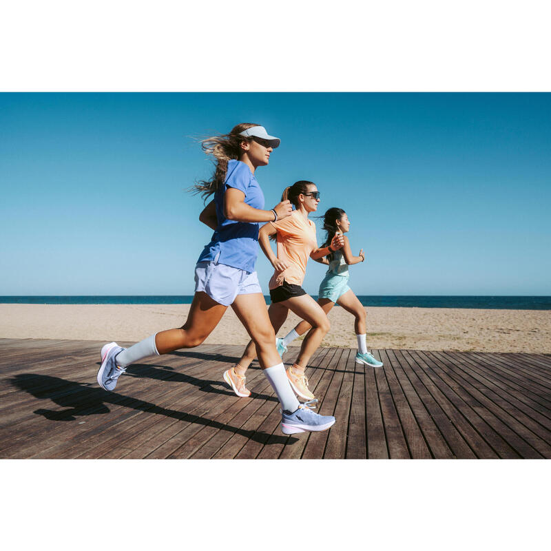 Kadın Koşu/Arazi Koşusu Şortu - Mor - Kiprun Run 500 Dry