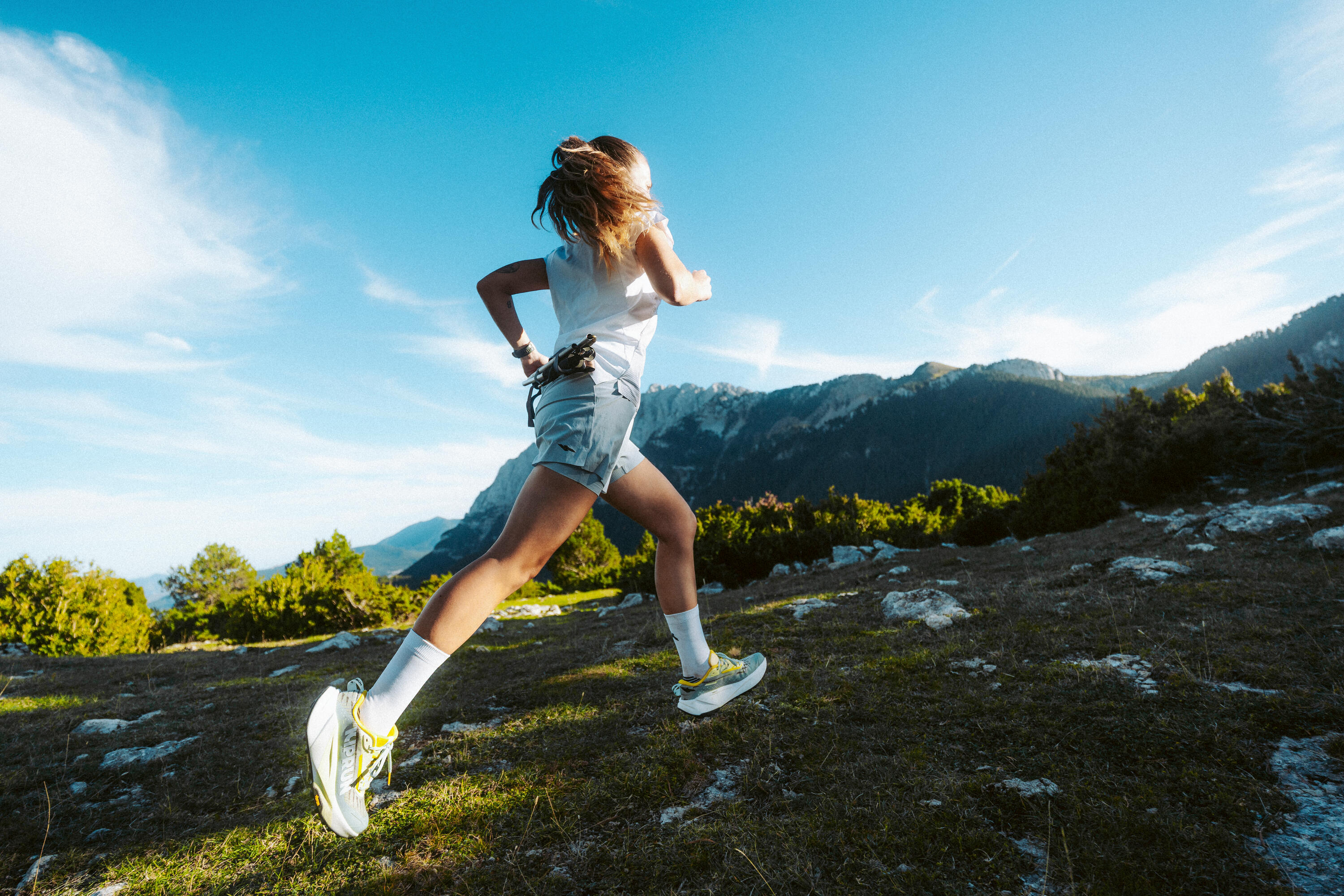 Chaussures de trail running femme, Kiprun Kipsummit Max, violet 13/21