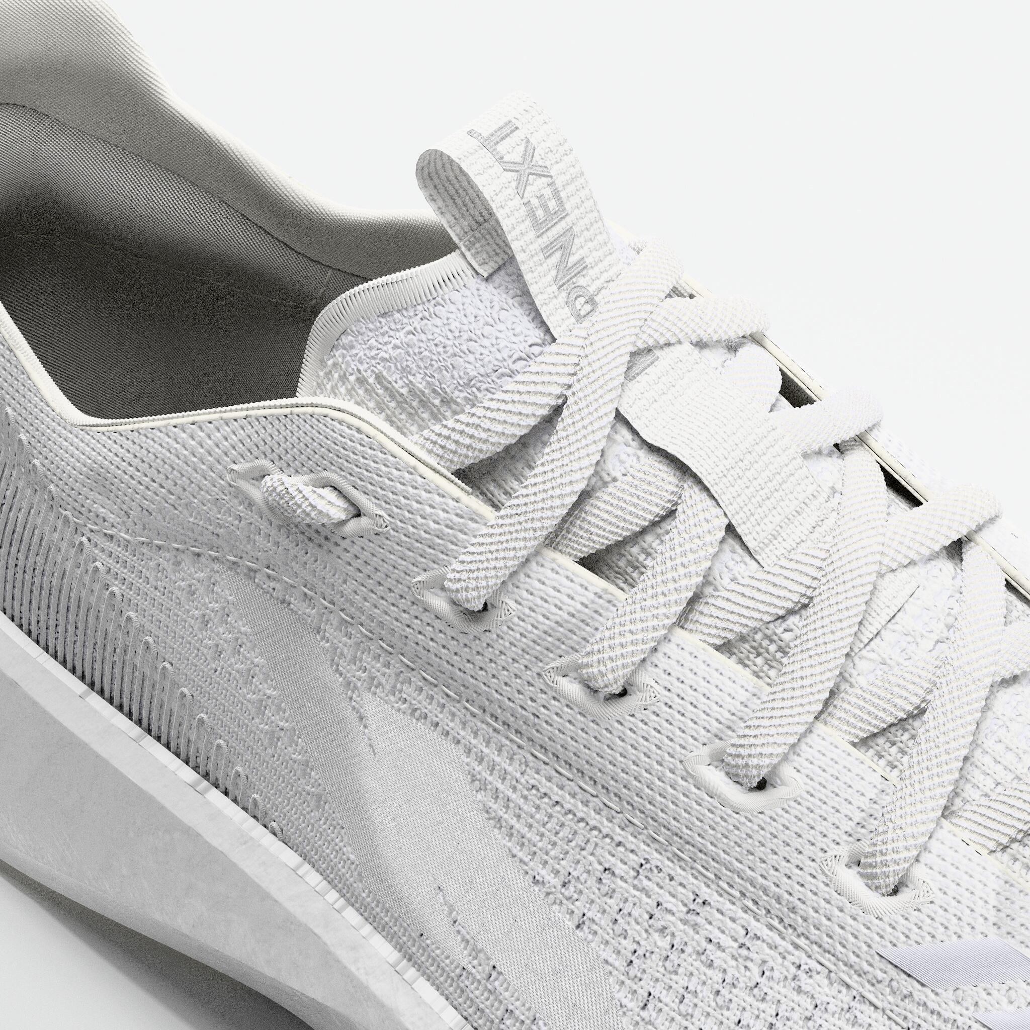 Chaussures de Running Femme - Kiprun Kipnext blanches sans teinture 7/7