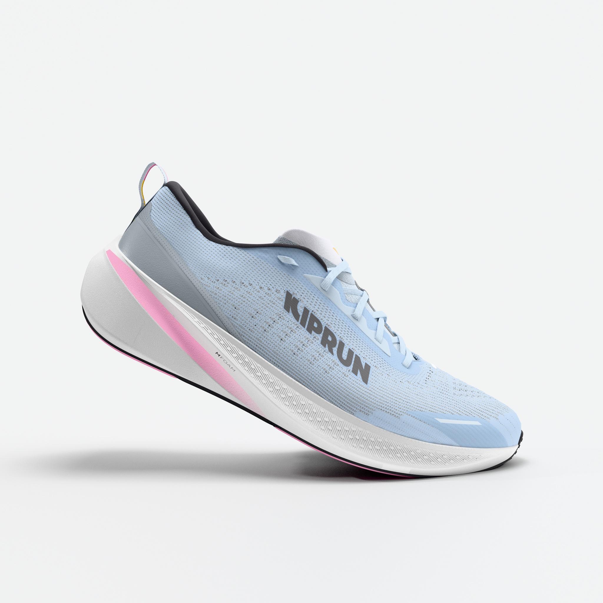 Hardloopschoenen voor dames Kipcore lichtblauw/roze