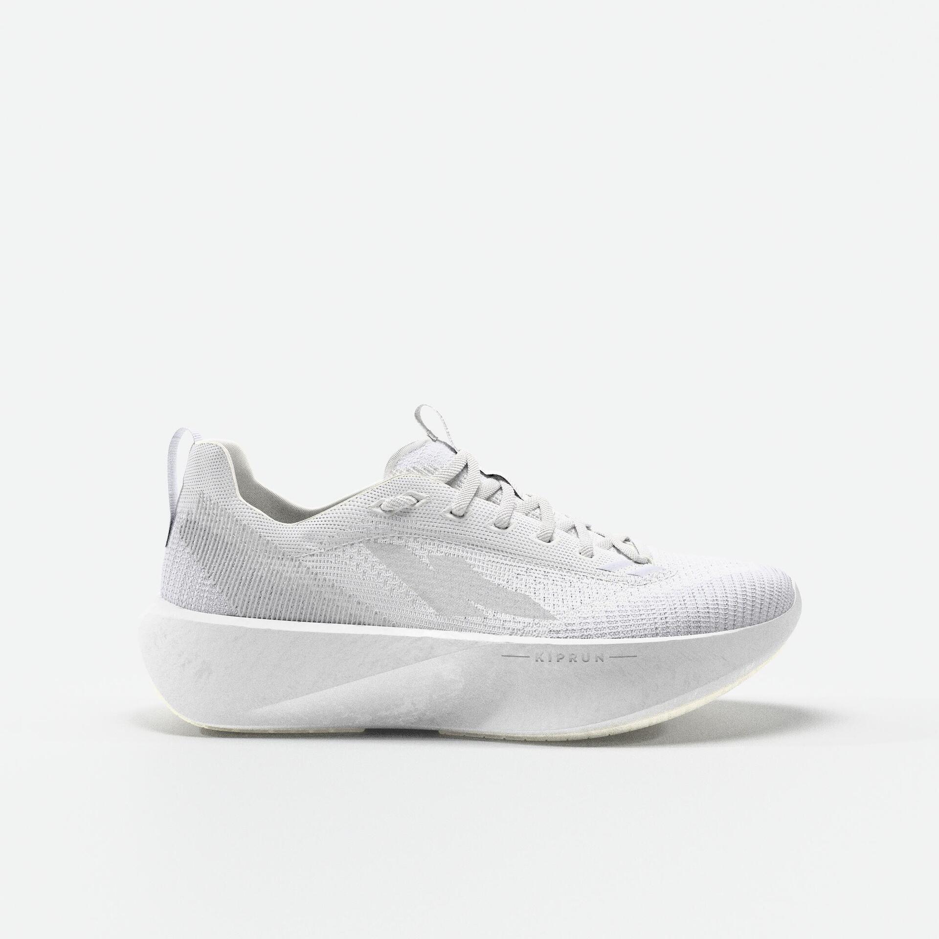 Chaussures de running femme - kiprun kipnext blanches sans teinture - Athlétisme et course - Tenues athlétisme - KIPRUN-Decathlon PRO - Clubs -