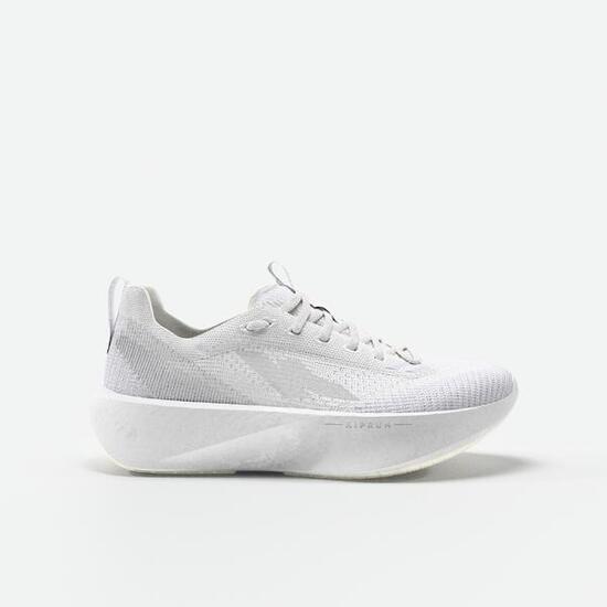 Chaussures de Running Homme, Kiprun Kipnext blanches sans teinture