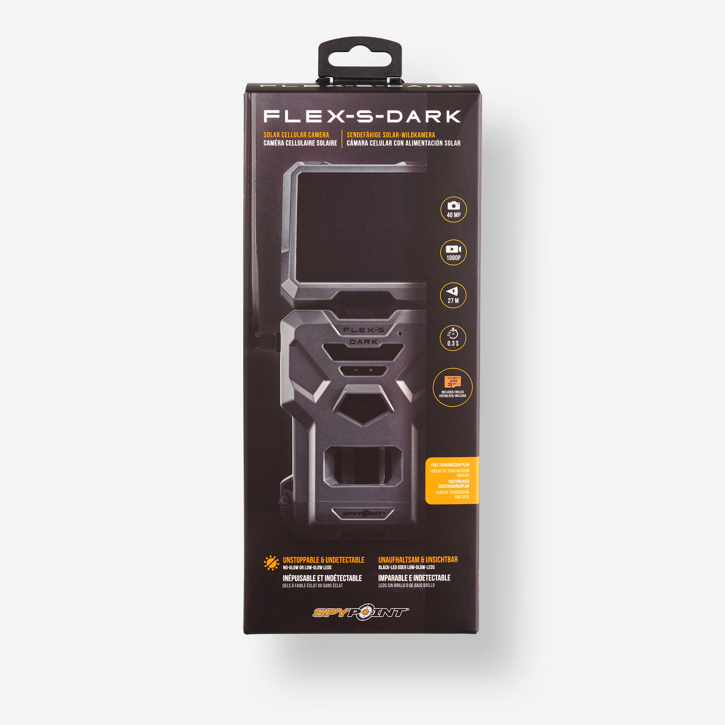 Caméra de chasse cellulaire solaire FLEX S DARK 1/9