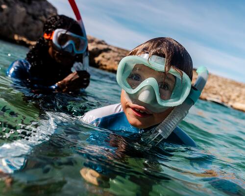 Masque de snorkeling enfant antibuée