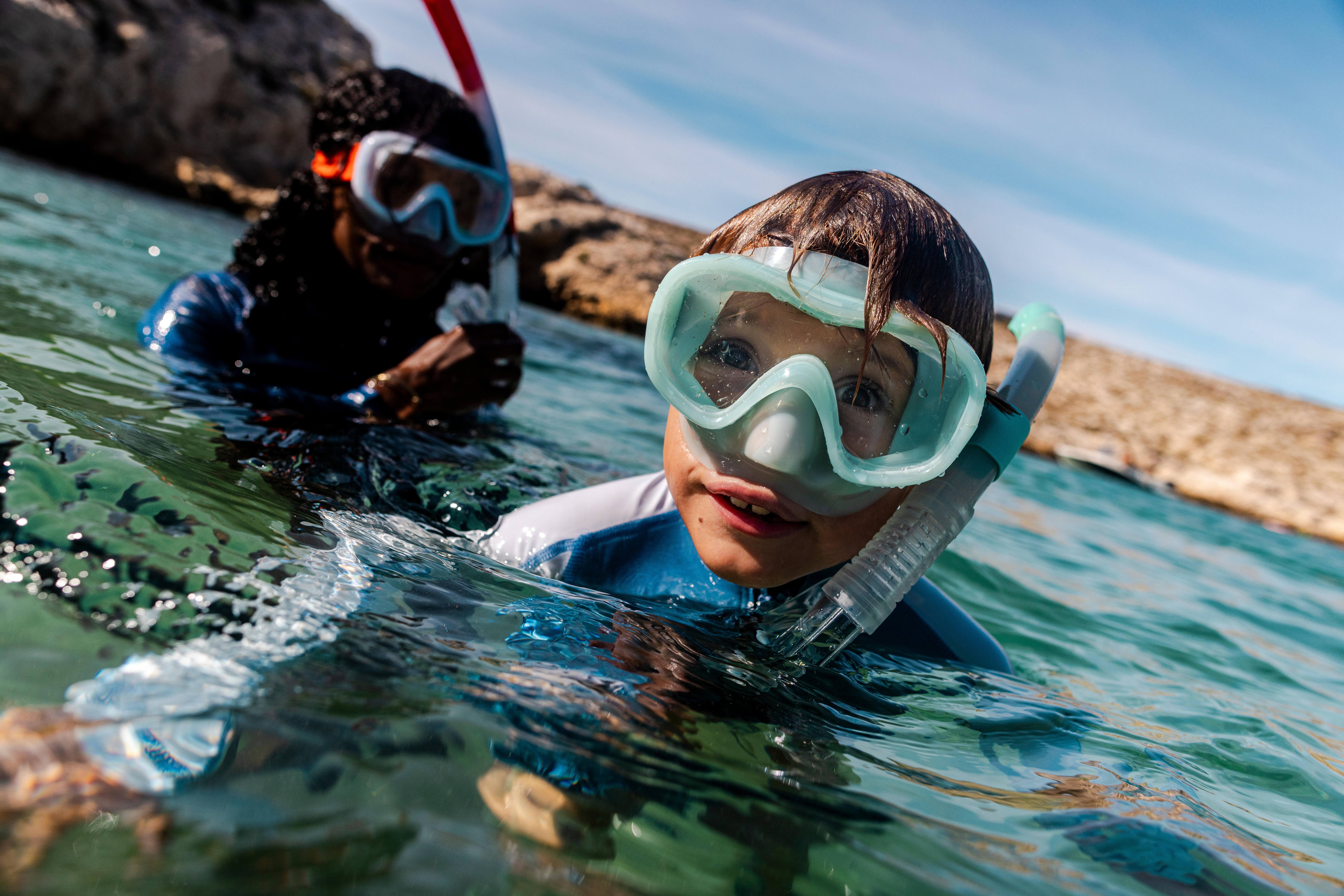 Masque de plongée antibuée enfant, 100 - DECATHLON