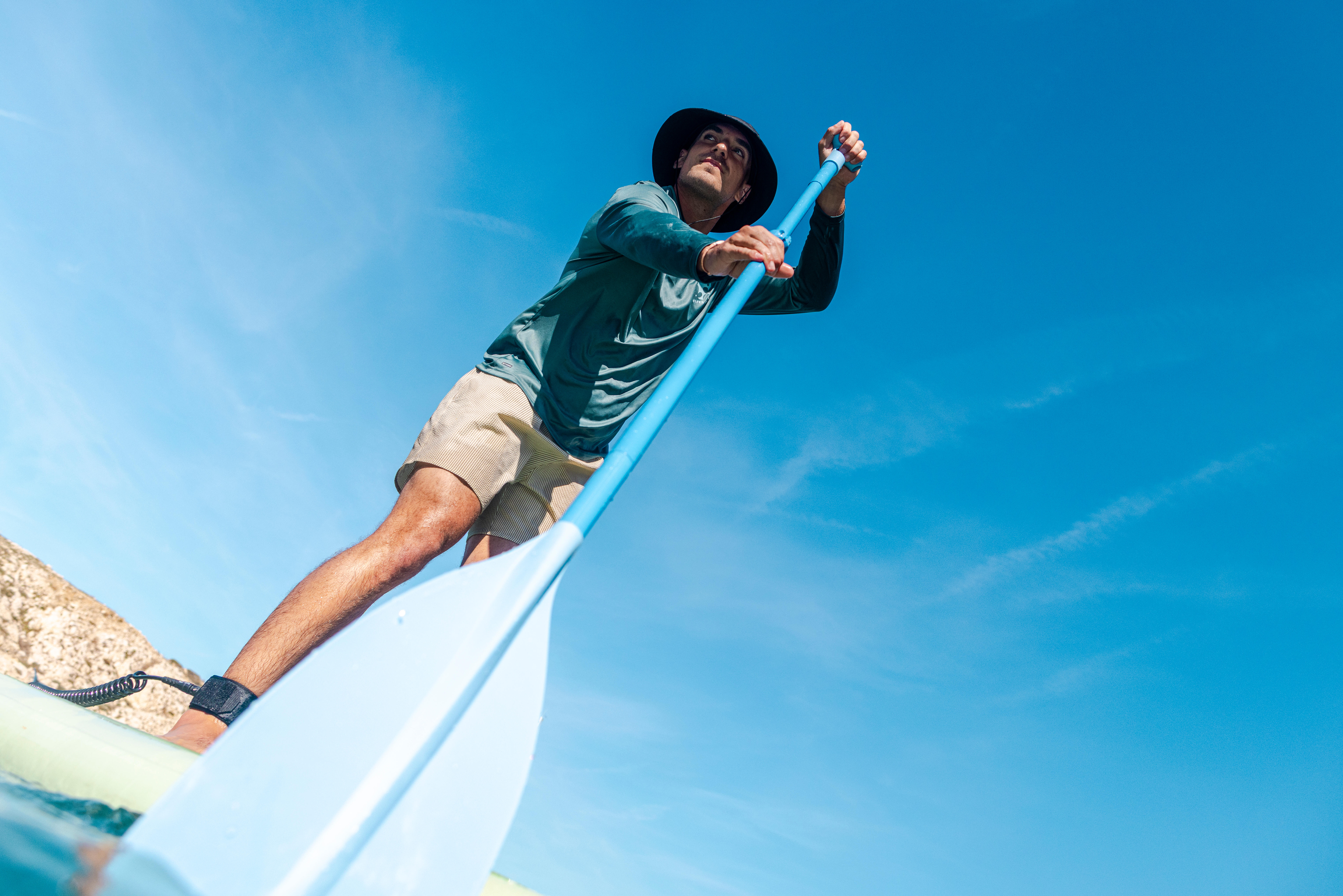 Pagaie convertible de planche à pagaie et kayak 160-220 cm, 100 - DECATHLON