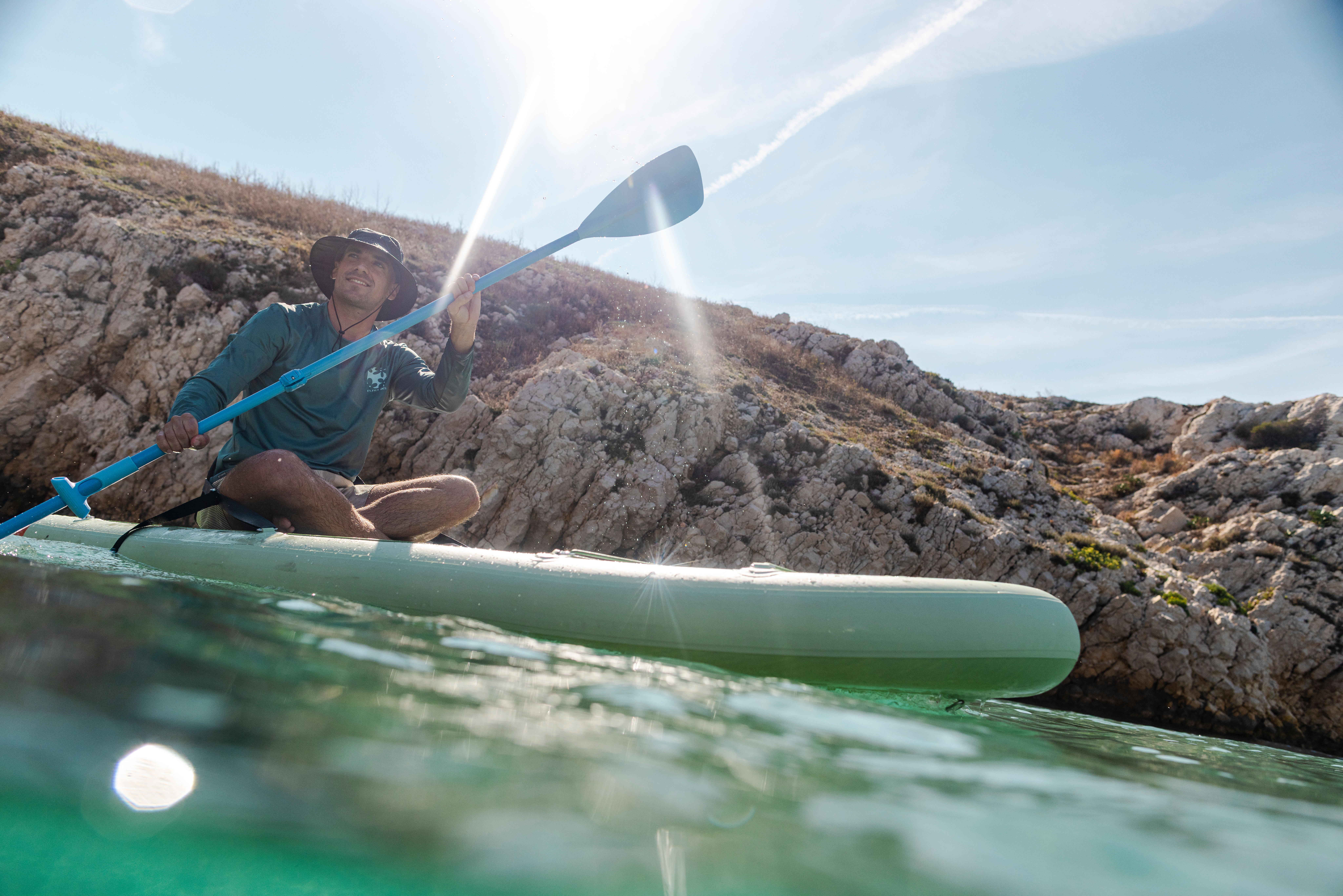 Convertible Stand-Up Paddleboard Pack, 100  - DECATHLON