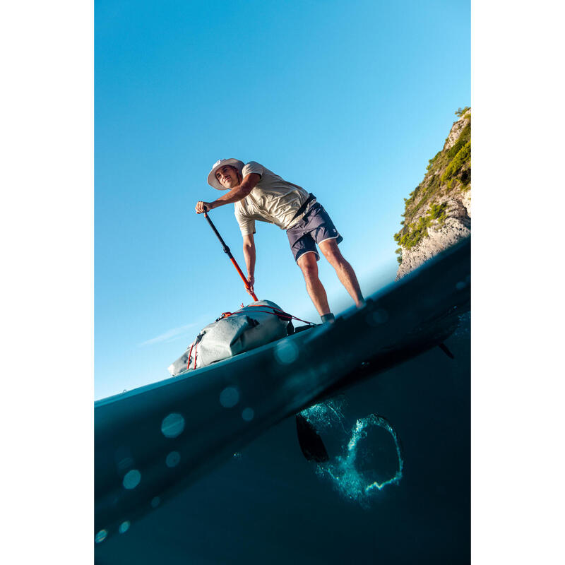 Pádlo na paddleboard 500 skládací nastavitelné karbon a sklolaminát 170–210 cm