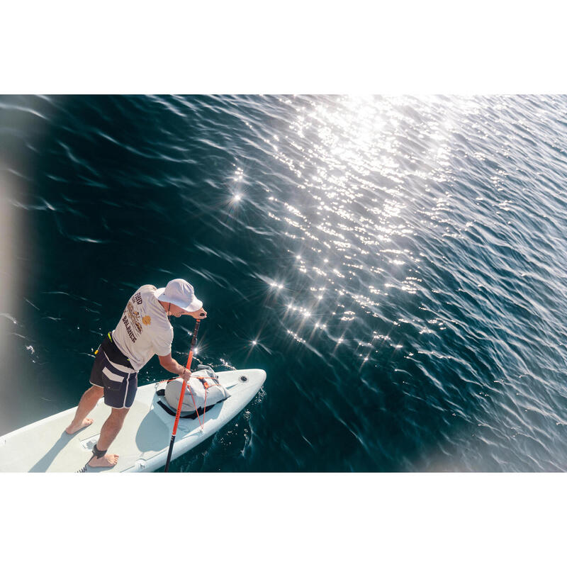Pádlo na paddleboard 500 skládací nastavitelné karbon a sklolaminát 170–210 cm