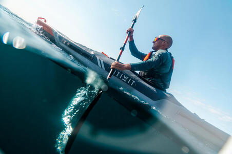 Каяк надувной 1-местный с технологией Drop Stitch Strenfit X500 