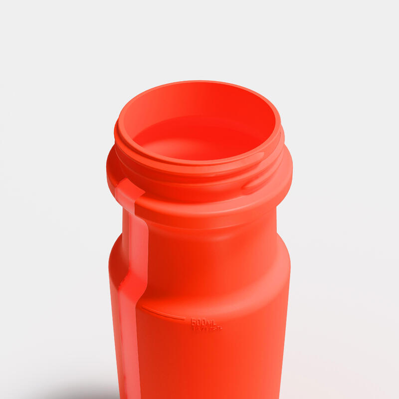 Kerékpáros kulacs SoftFlow M 650 ml, piros