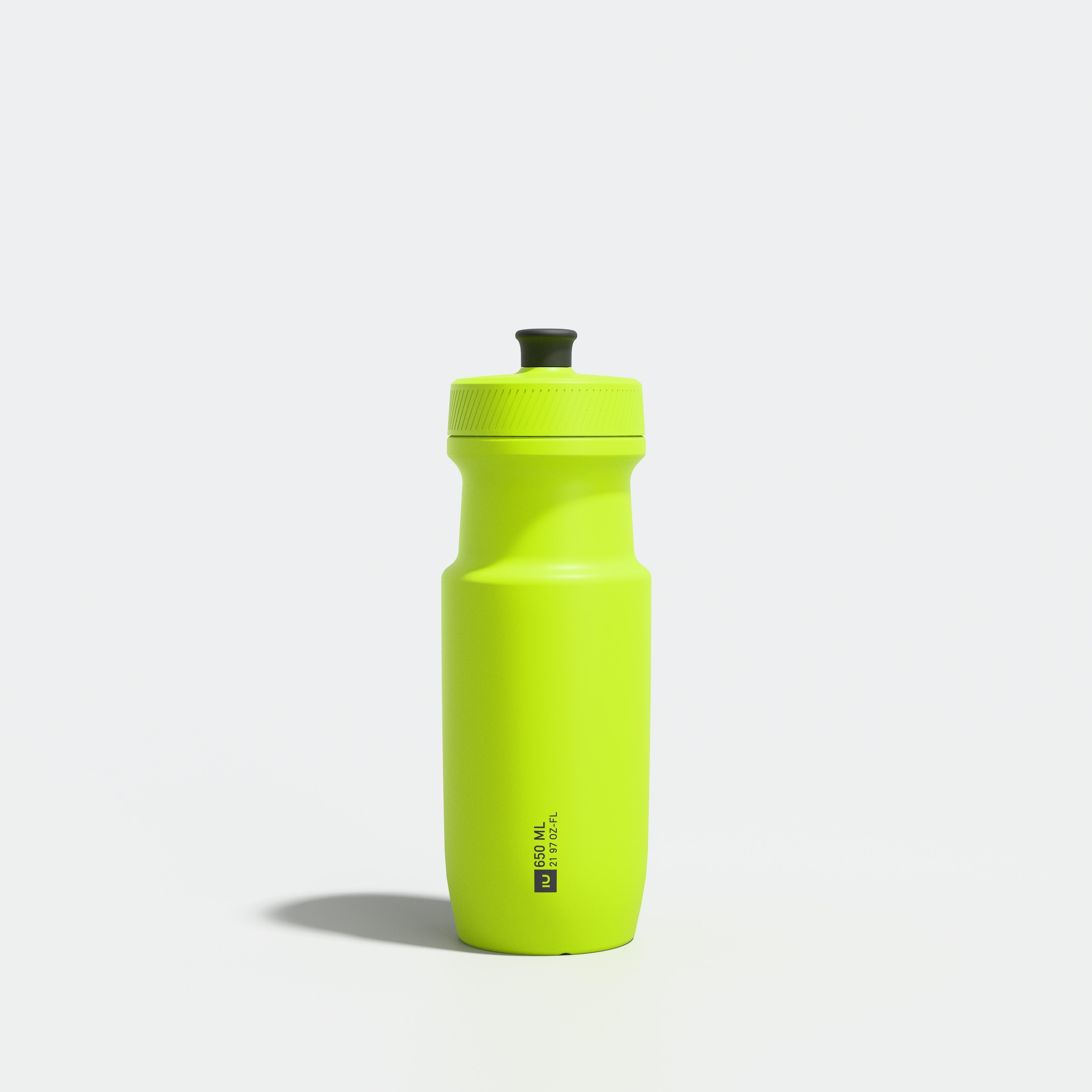 Decathlon UK Triban 650 ml m Cycling Water Bottle Softflow - Yellow | FREE Click & Collect at Stores and Asda. 365 Days return available.
