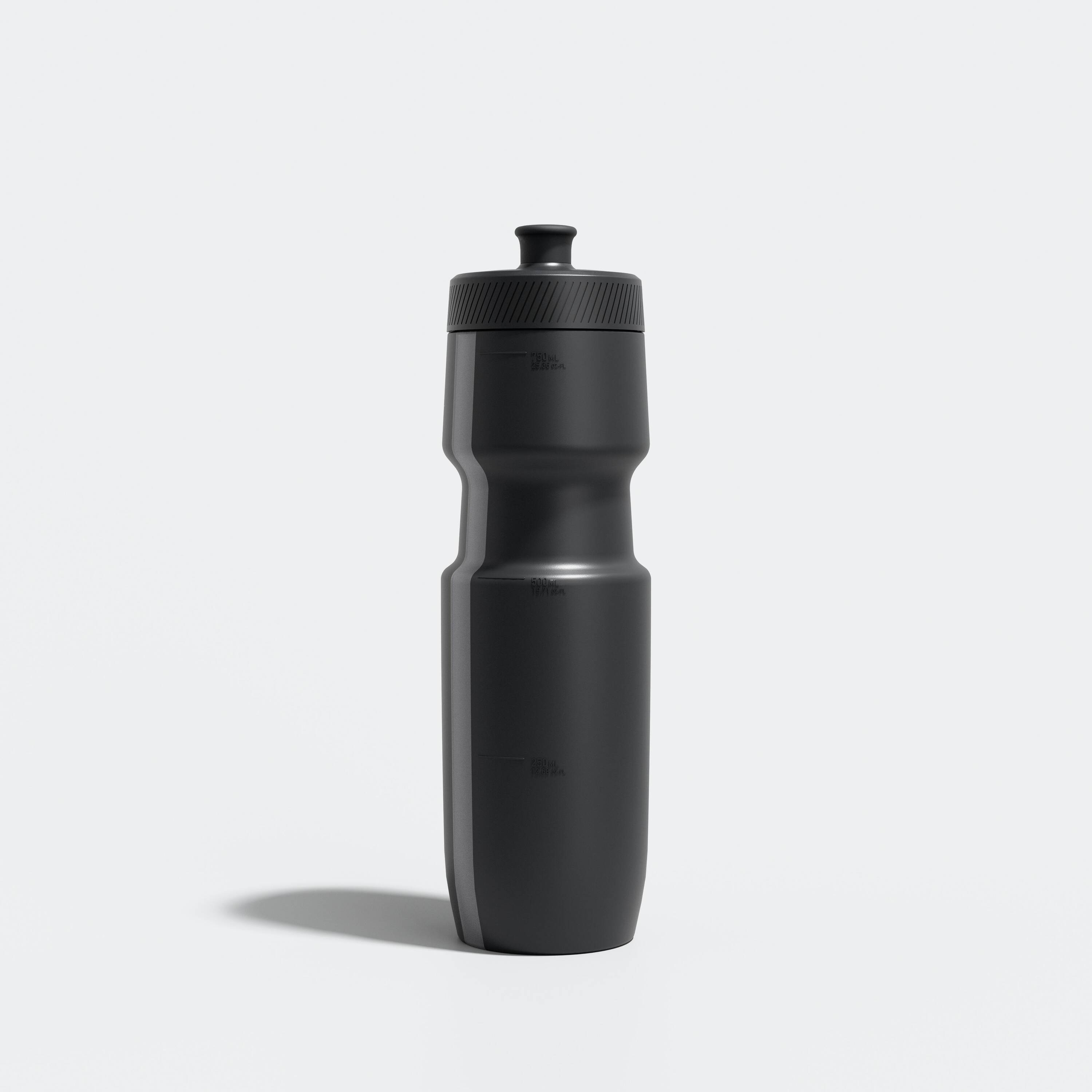 800 ml L Cycling Water Bottle SoftFlow - Black -  2