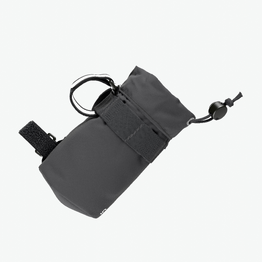 Porte-bidon de cintre de vélo en textile.