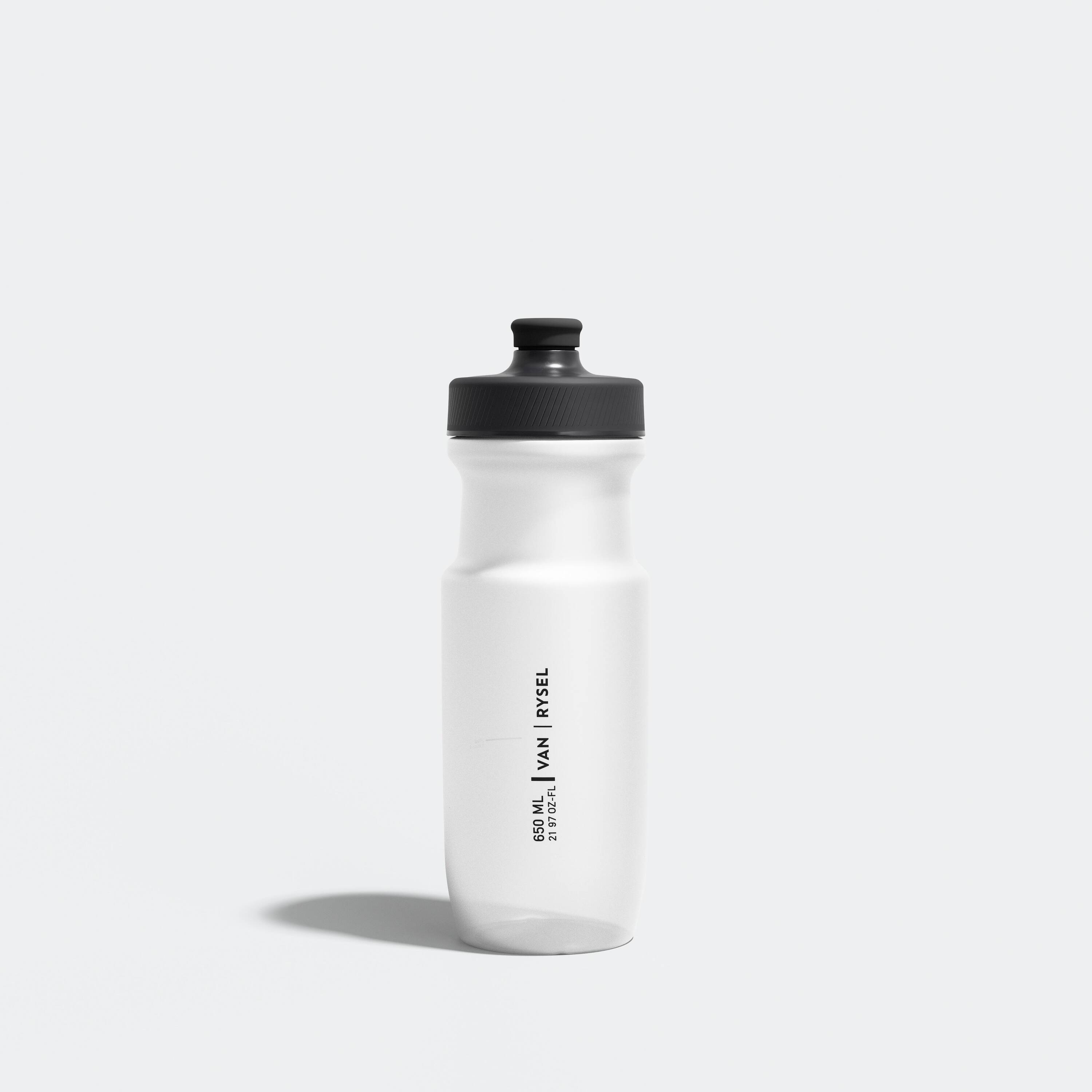 Cycling Water Bottle FASTFLOW M 650ML TRANS CN -  1